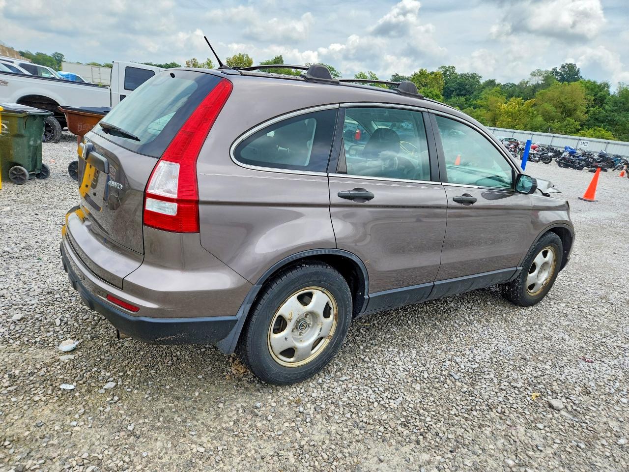 2010 Honda Cr-v Lx Tan vin: 5J6RE4H30AL073118