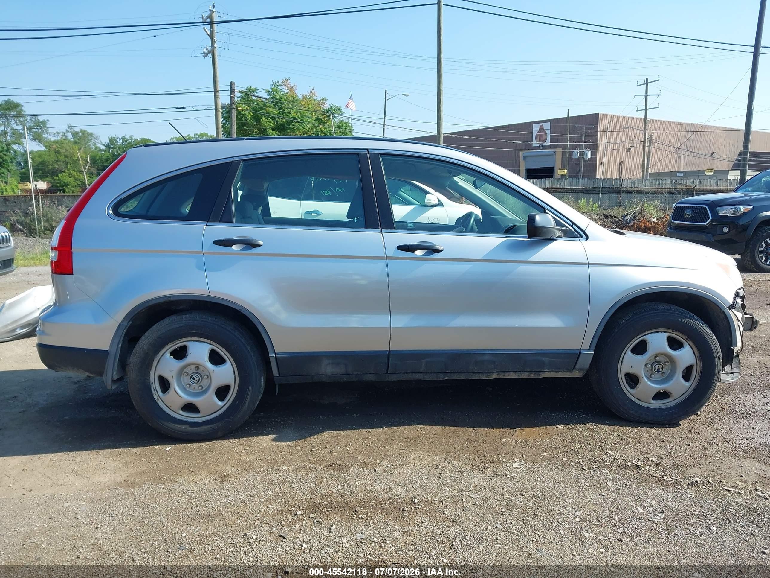2010 Honda Cr-v Lx Silver vin: 5J6RE4H30AL080182