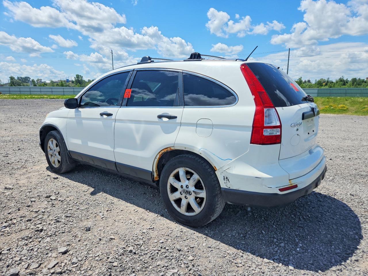 2010 Honda Cr-v Lx White vin: 5J6RE4H30AL811094