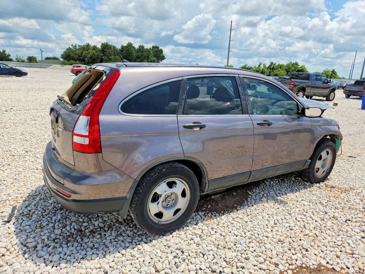 2011 Honda Cr-v Lx Серый vin: 5J6RE4H30BL035826