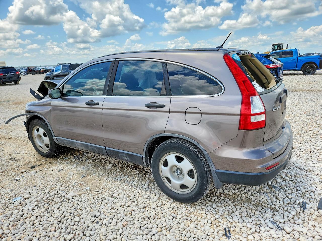 2011 Honda Cr-v Lx Серый vin: 5J6RE4H30BL035826