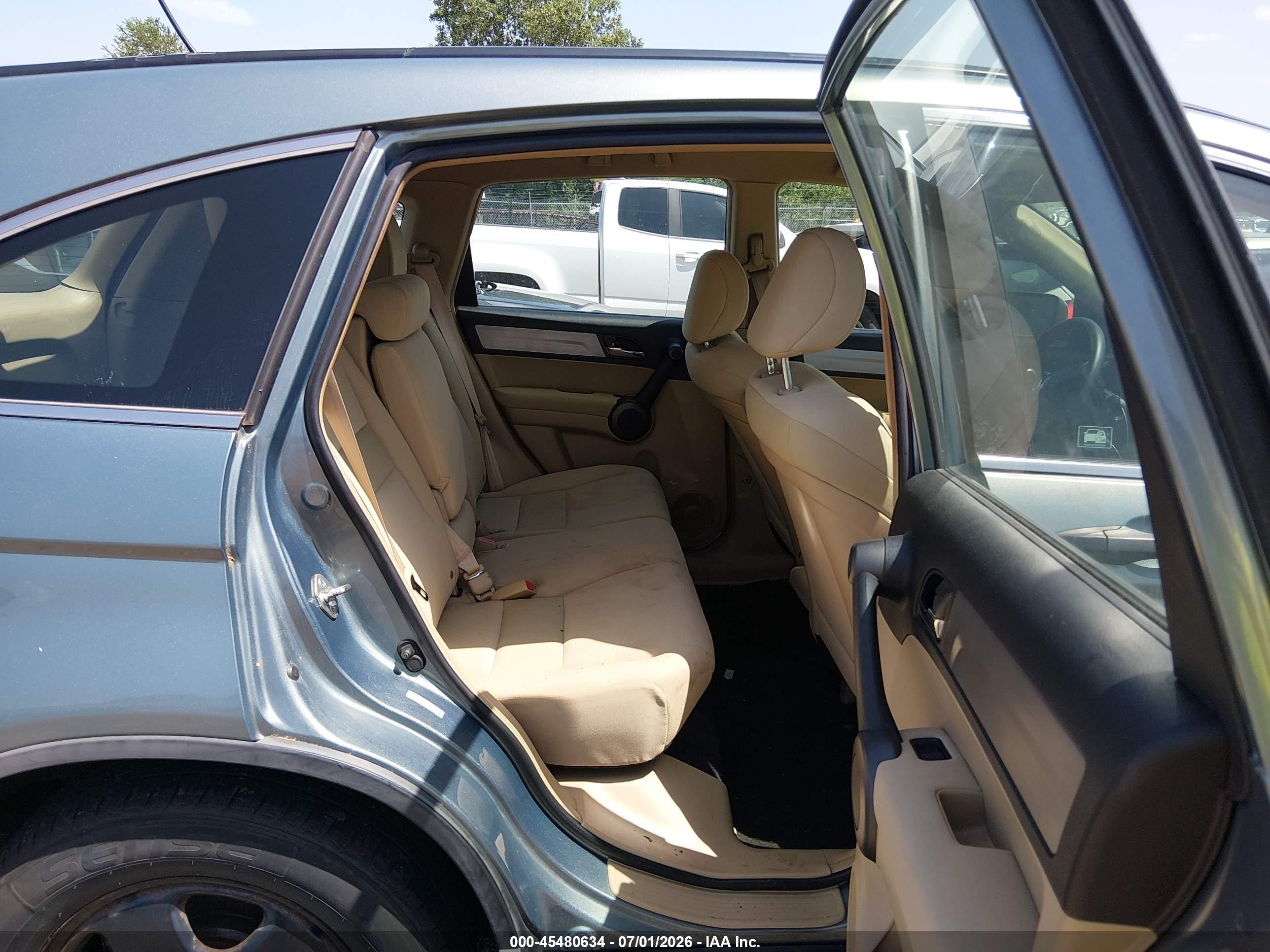 2011 Honda Cr-v Lx Blue vin: 5J6RE4H30BL042162