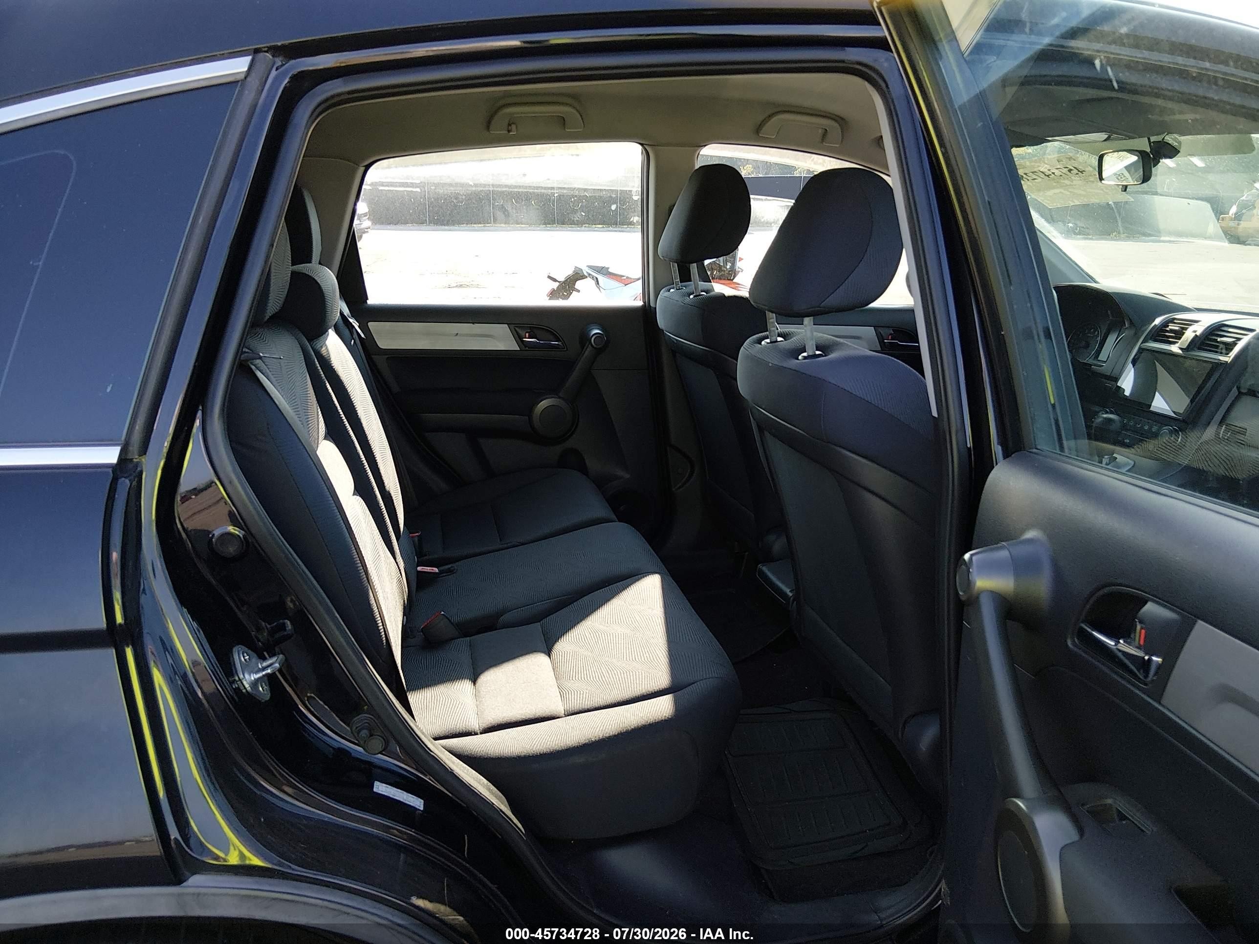 2011 Honda Cr-v Lx Black vin: 5J6RE4H30BL054991