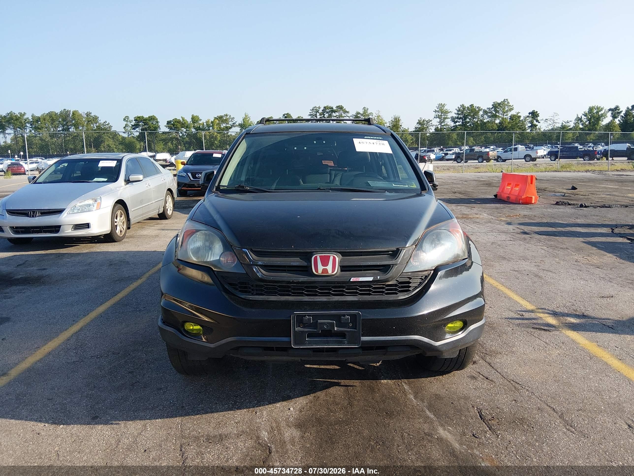 2011 Honda Cr-v Lx Black vin: 5J6RE4H30BL054991