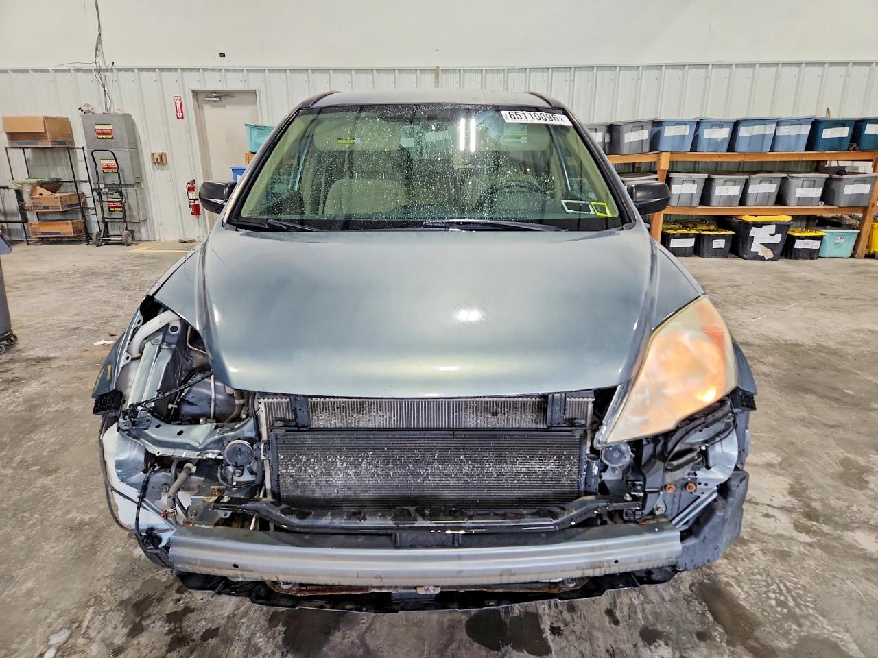2011 Honda Cr-v Lx Blue vin: 5J6RE4H30BL085934