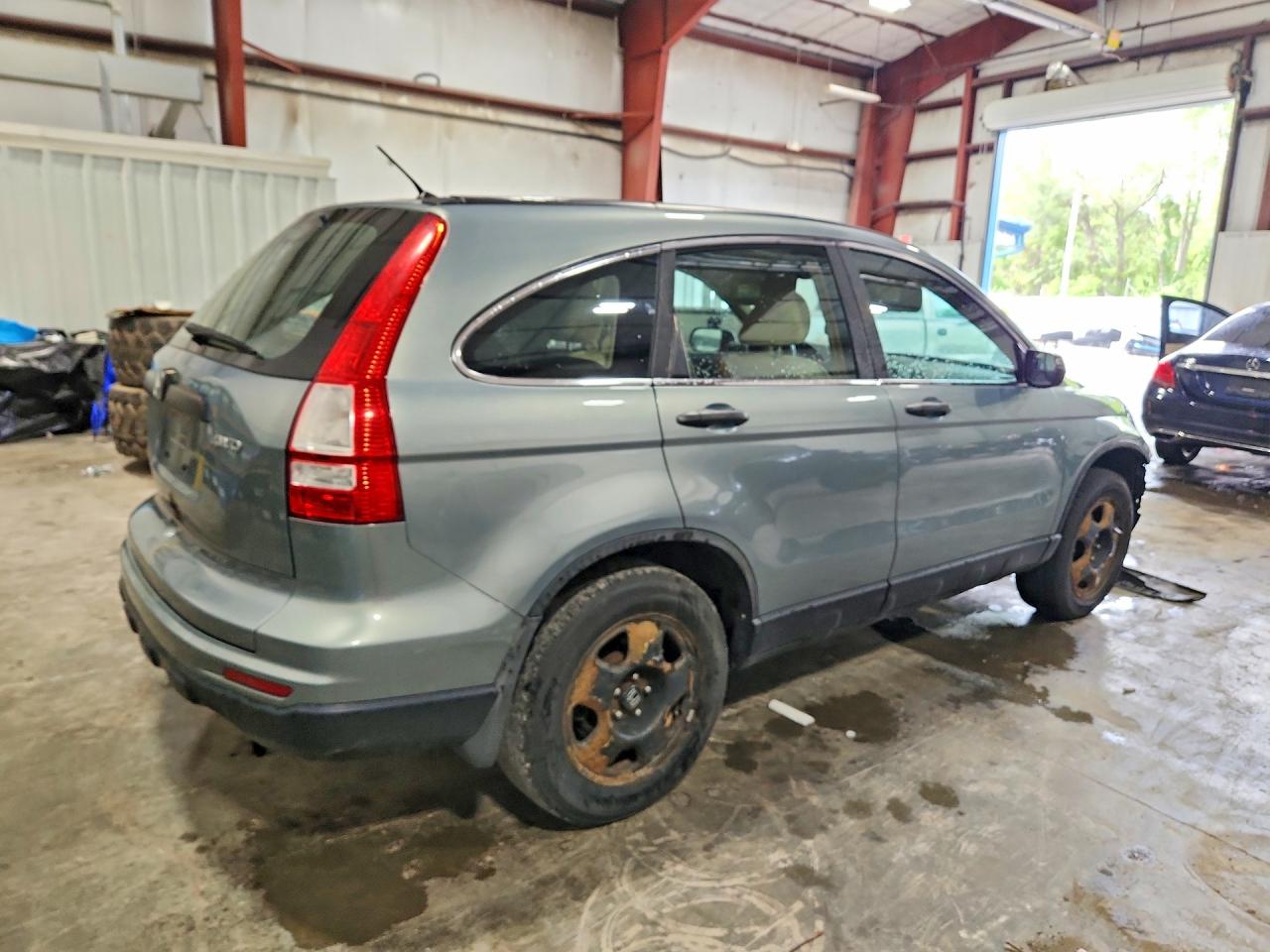 2011 Honda Cr-v Lx Blue vin: 5J6RE4H30BL085934