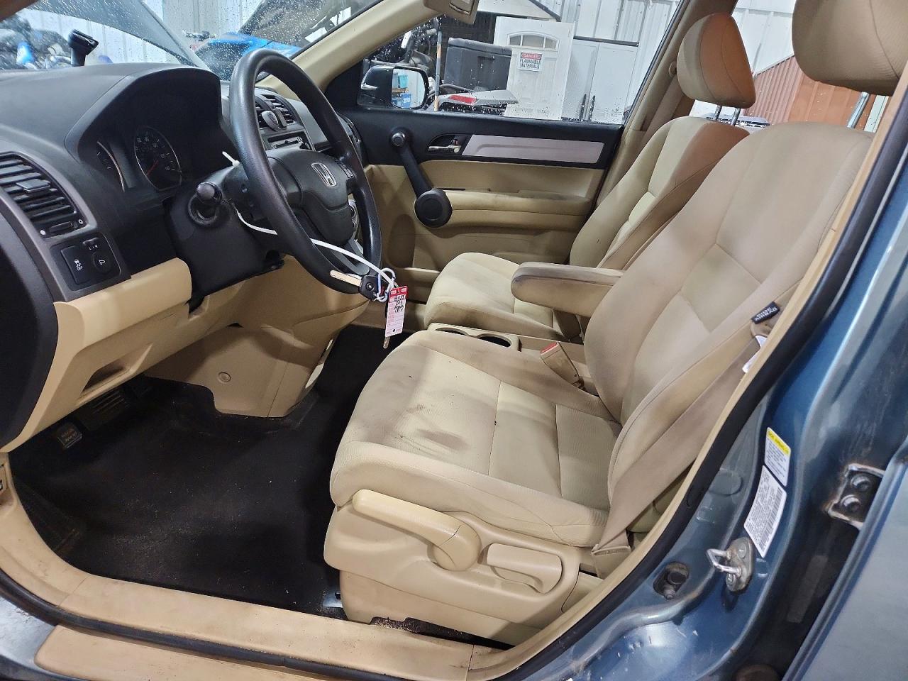 2011 Honda Cr-v Lx Blue vin: 5J6RE4H30BL085934