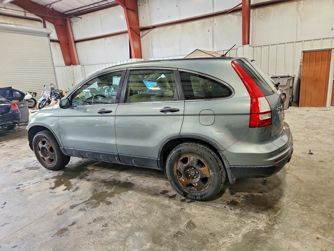 2011 Honda Cr-v Lx Blue vin: 5J6RE4H30BL085934