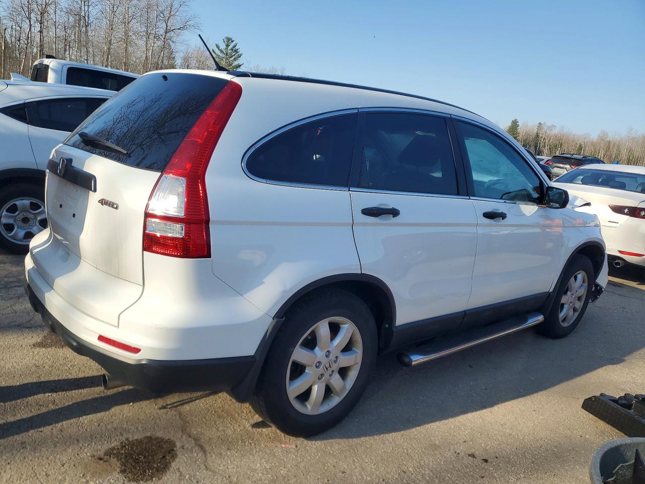 2011 Honda Cr-v Lx Белый vin: 5J6RE4H30BL810884