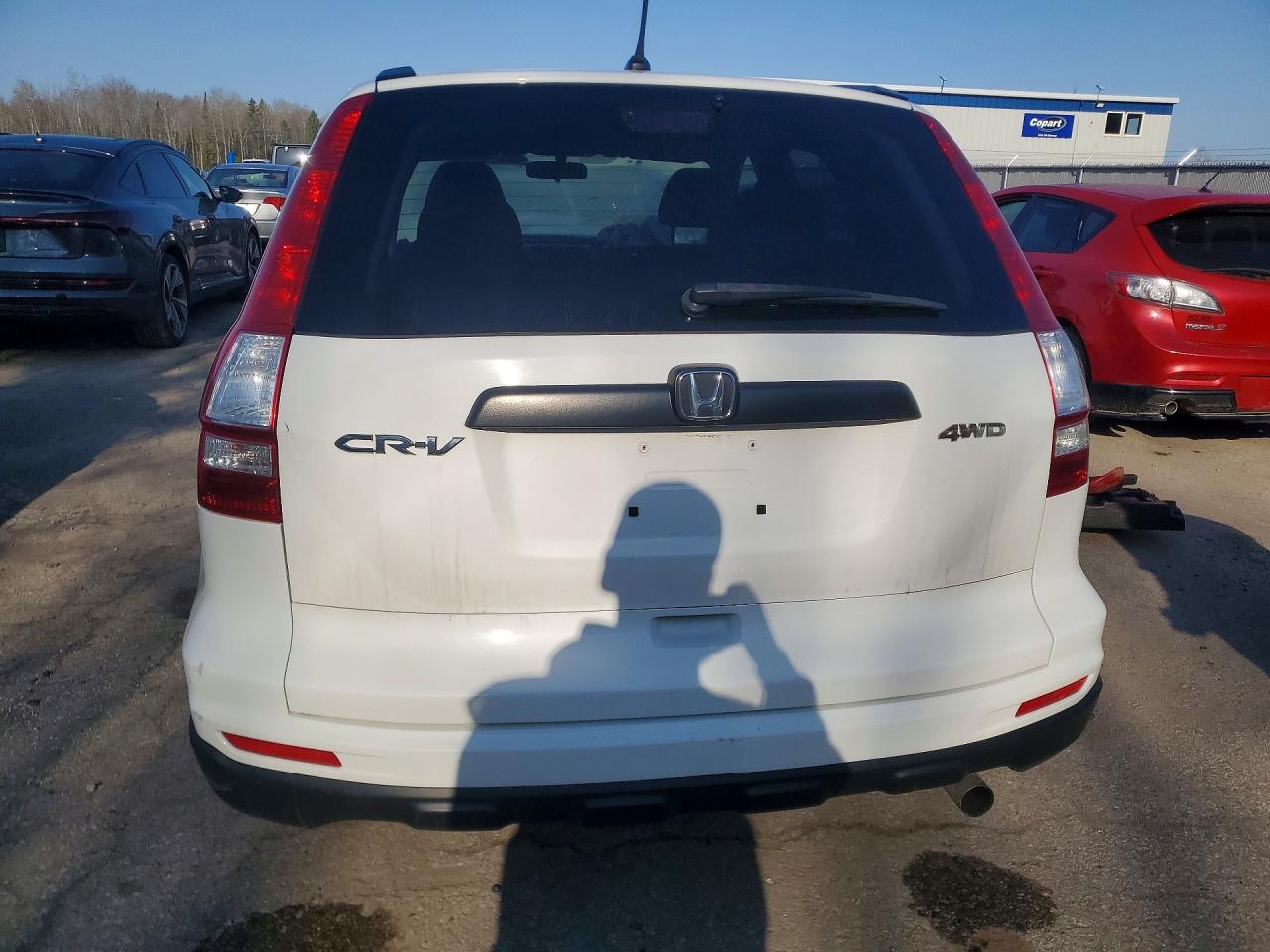 2011 Honda Cr-v Lx Белый vin: 5J6RE4H30BL810884