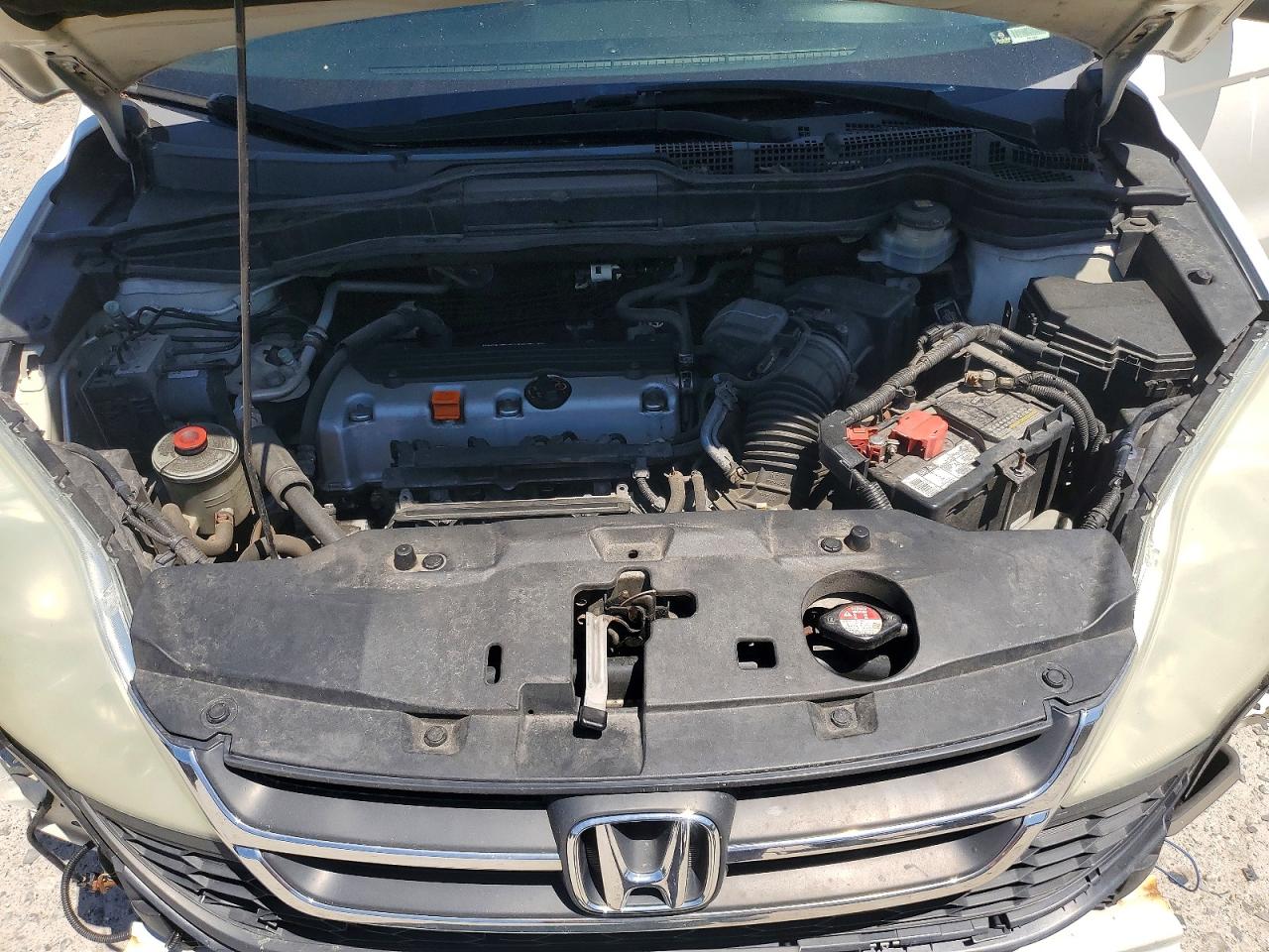 2010 Honda Cr-v Lx White vin: 5J6RE4H31AL000808
