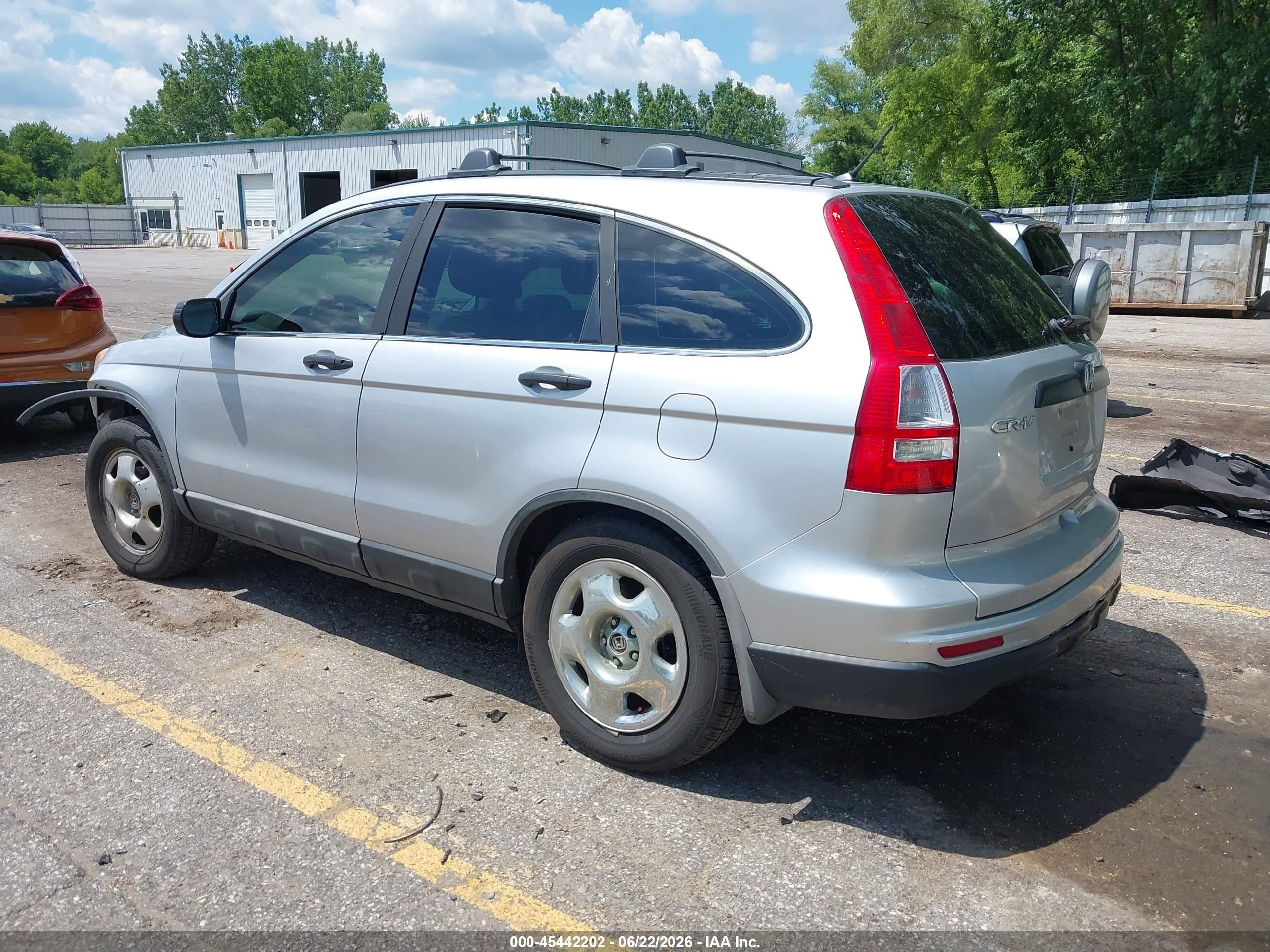 2010 Honda Cr-v Lx Silver vin: 5J6RE4H31AL029726