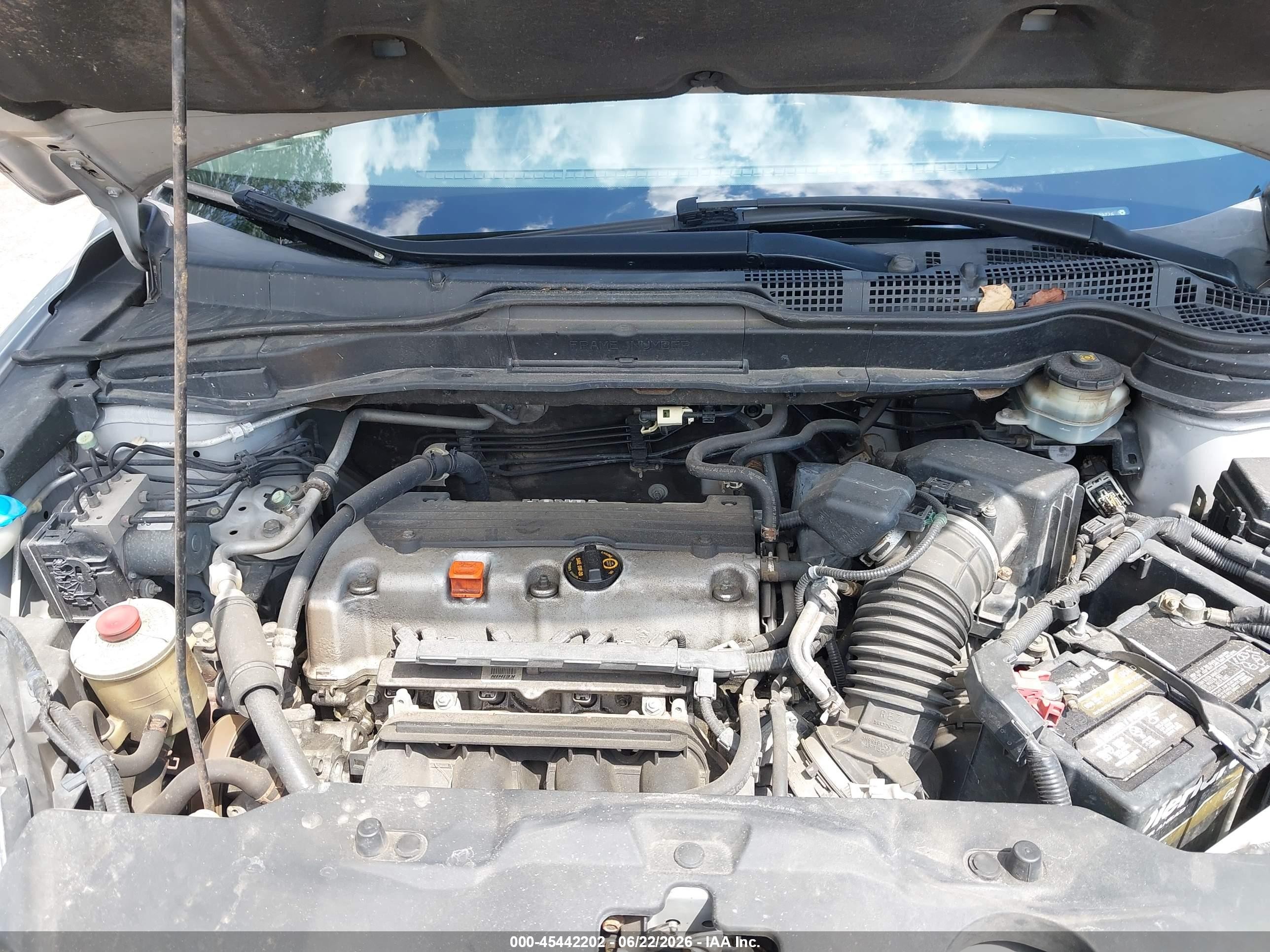 2010 Honda Cr-v Lx Silver vin: 5J6RE4H31AL029726