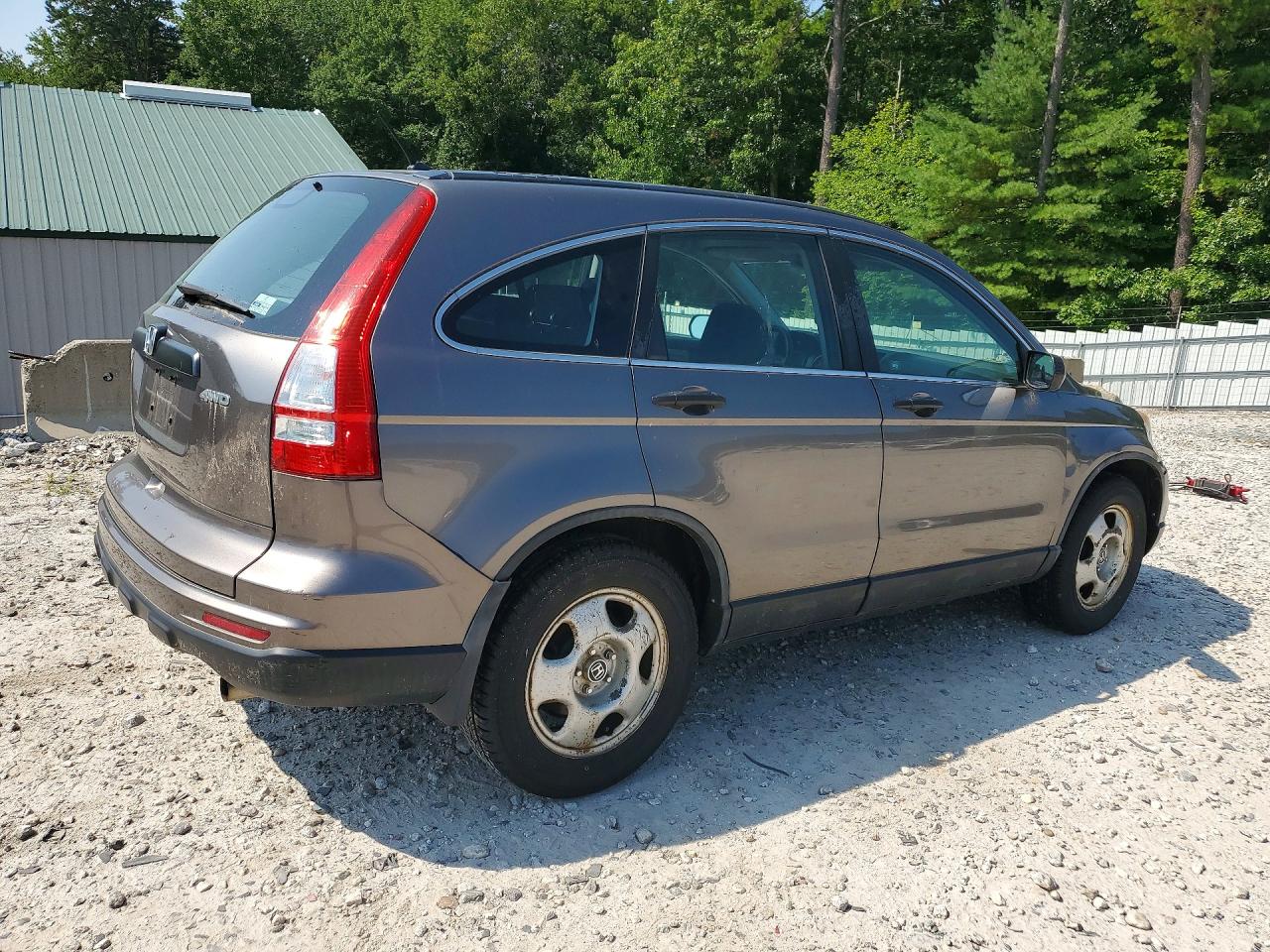 2010 Honda Cr-v Lx Gray vin: 5J6RE4H31AL033386
