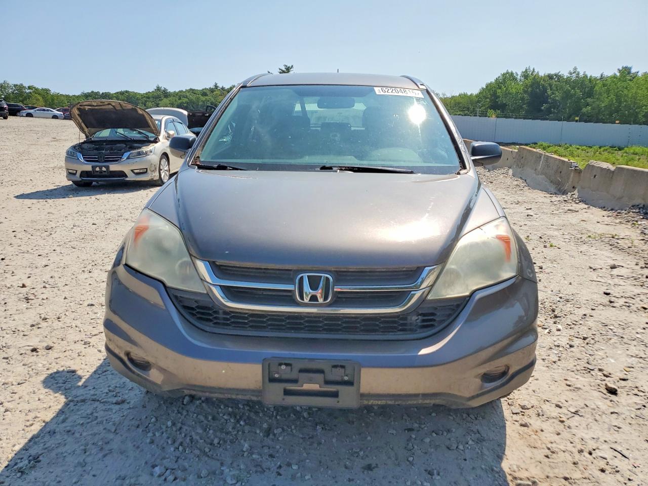 2010 Honda Cr-v Lx Gray vin: 5J6RE4H31AL033386