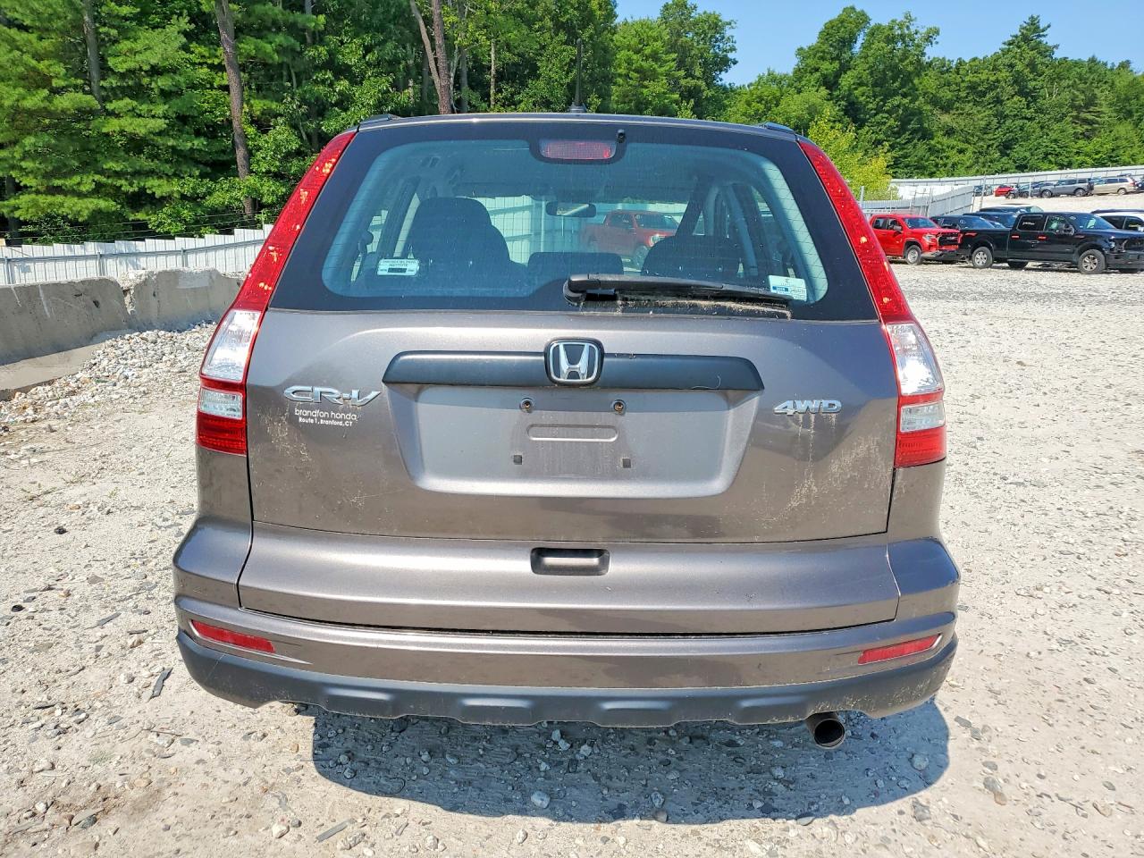 2010 Honda Cr-v Lx Gray vin: 5J6RE4H31AL033386