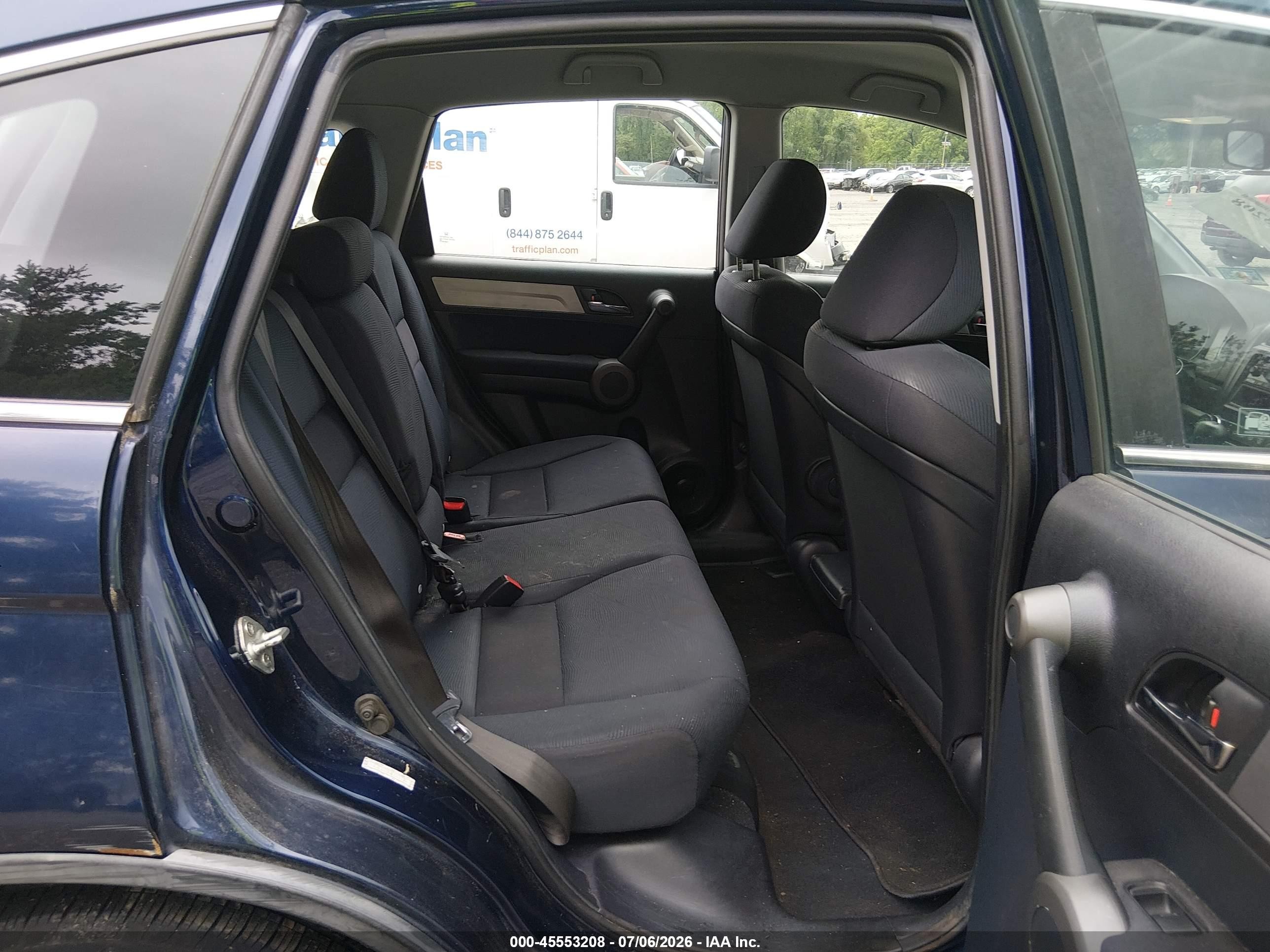 2010 Honda Cr-v Lx Blue vin: 5J6RE4H31AL043772