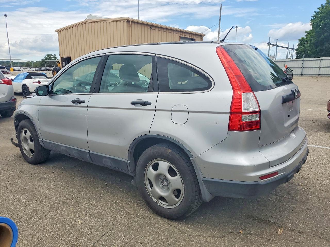 2010 Honda Cr-v Lx Silver vin: 5J6RE4H31AL048020