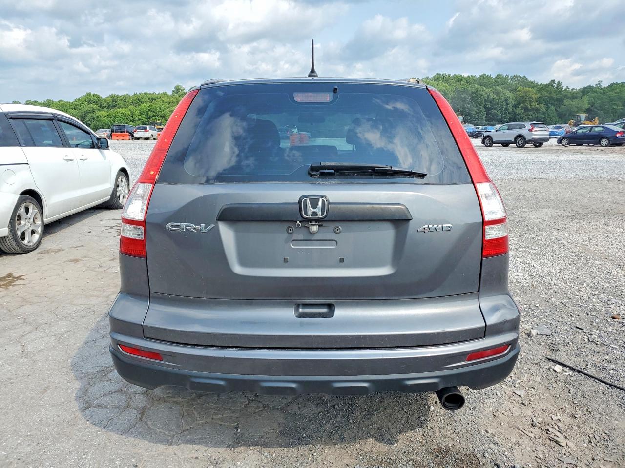 2010 Honda Cr-v Lx Серый vin: 5J6RE4H31AL050124