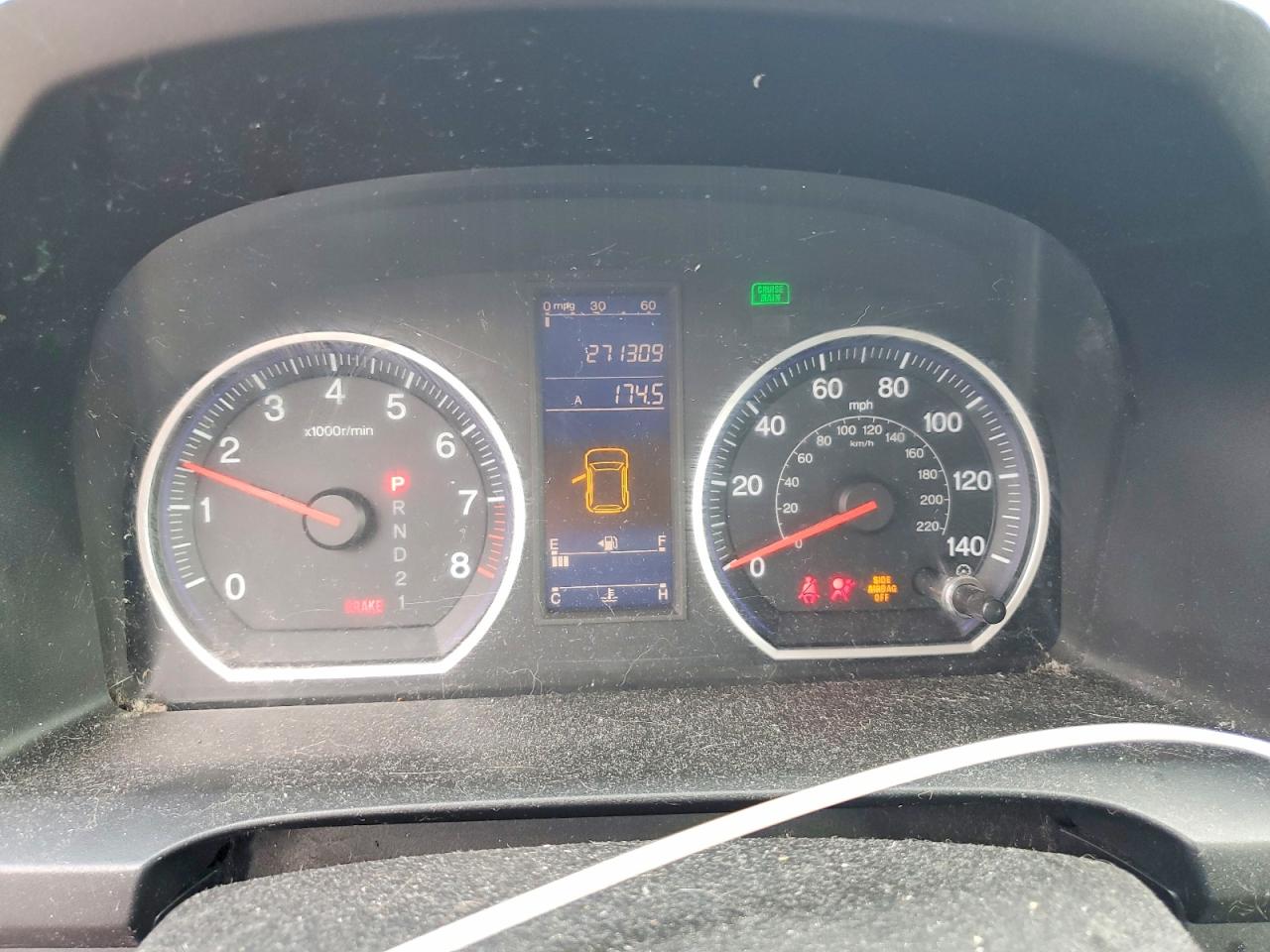 2010 Honda Cr-v Lx Серый vin: 5J6RE4H31AL050124