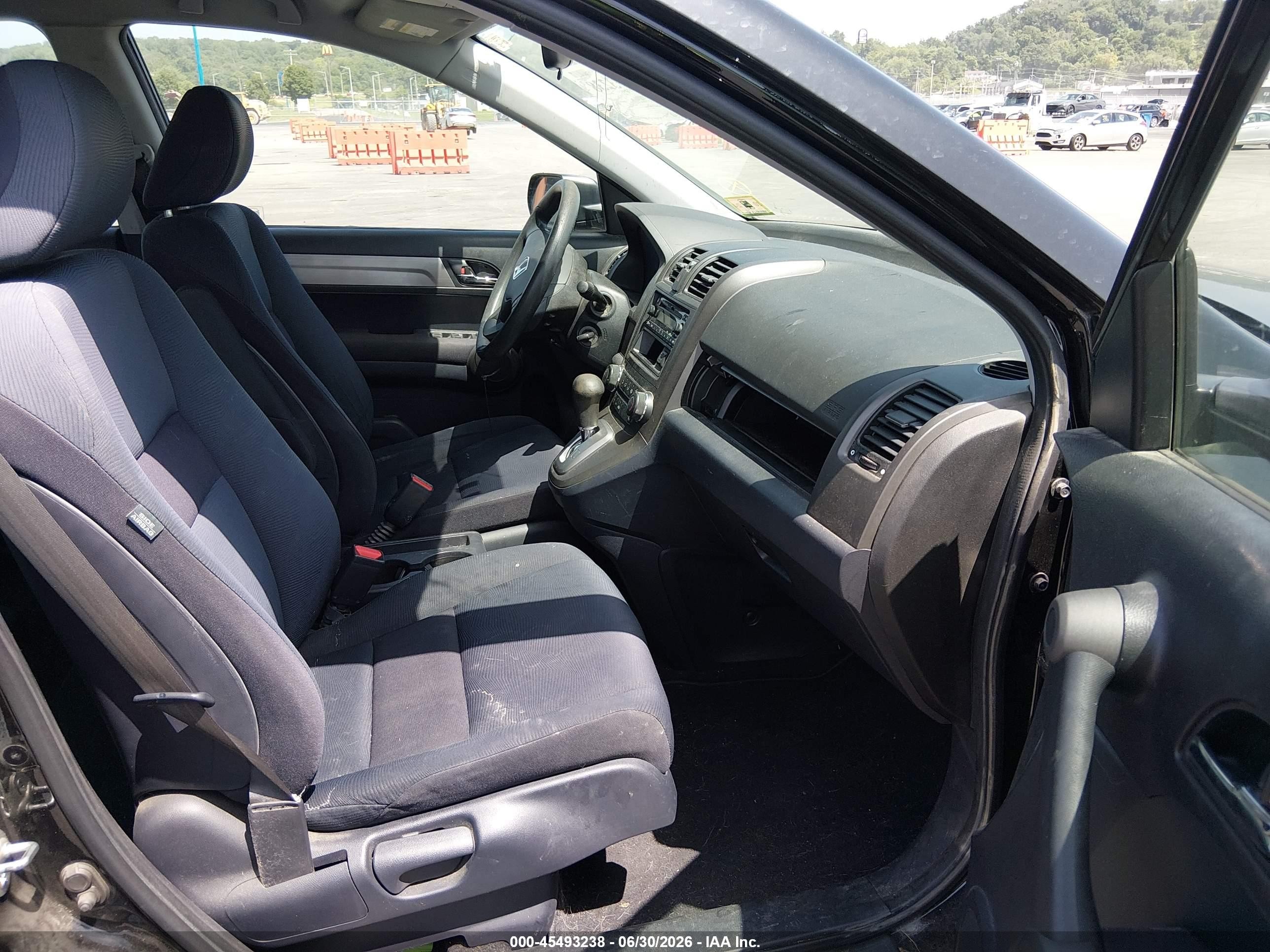 2010 Honda Cr-v Lx Black vin: 5J6RE4H31AL056604