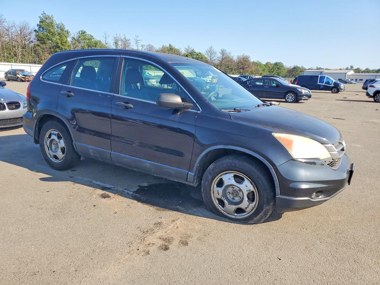 2010 Honda Cr-v Lx Black vin: 5J6RE4H31AL087478