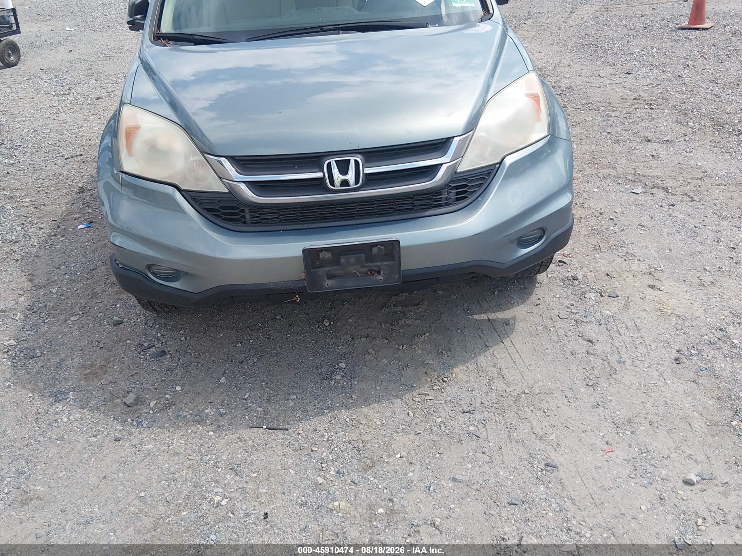 2010 Honda Cr-v Lx Green vin: 5J6RE4H31AL088730