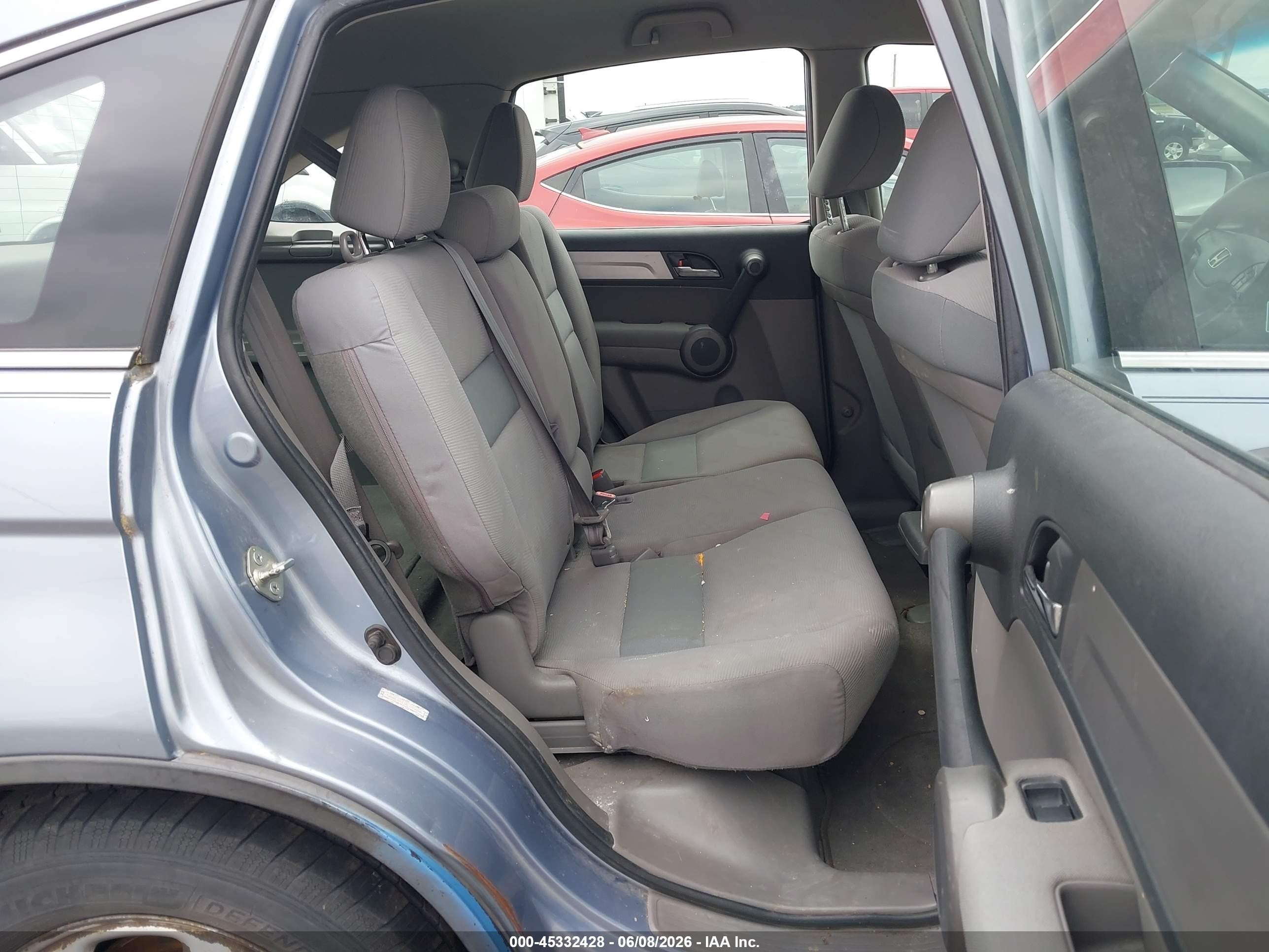 2010 Honda Cr-v Lx Light Blue vin: 5J6RE4H31AL099694