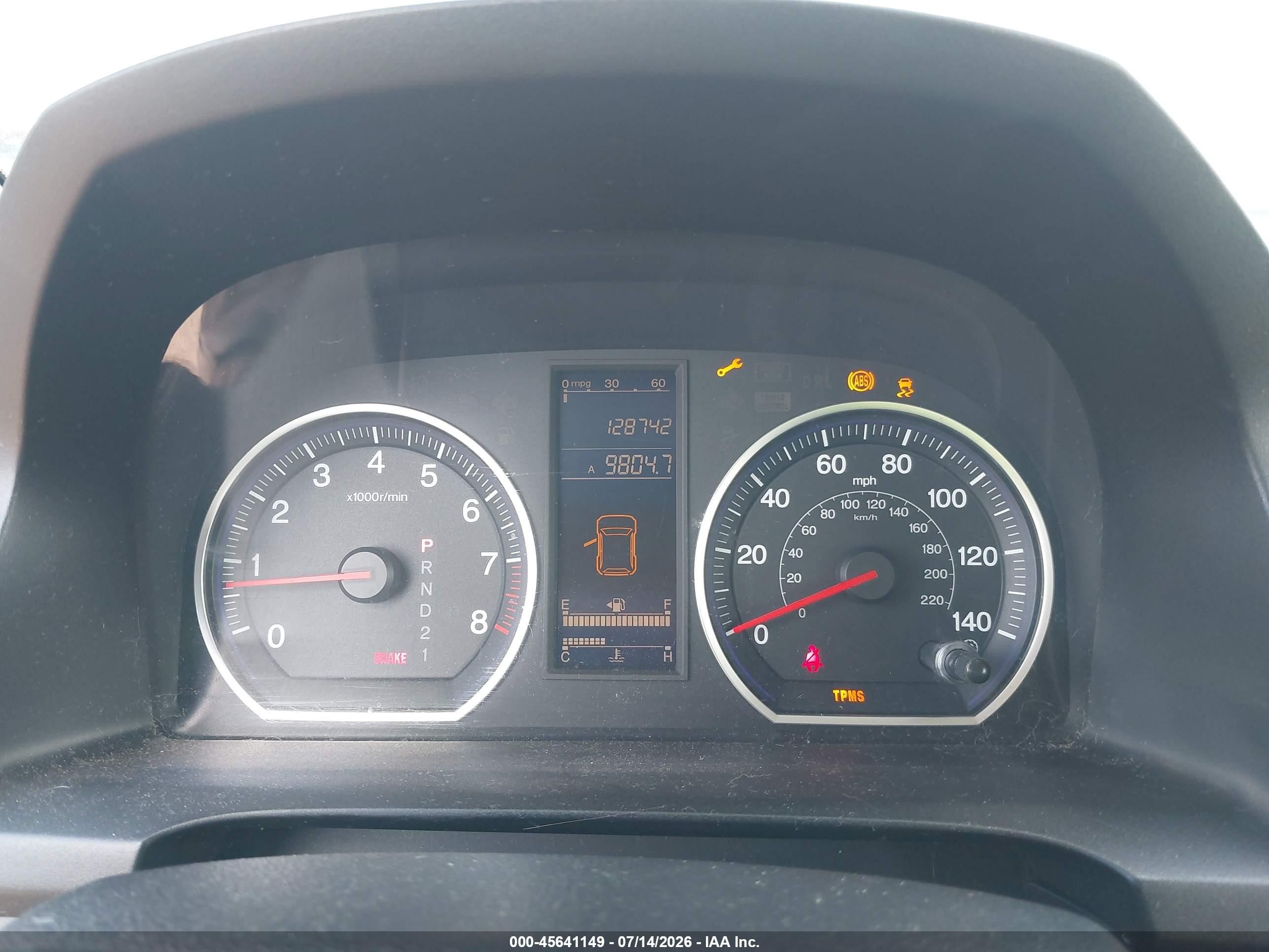 2011 Honda Cr-v Lx Серый vin: 5J6RE4H31BL010935