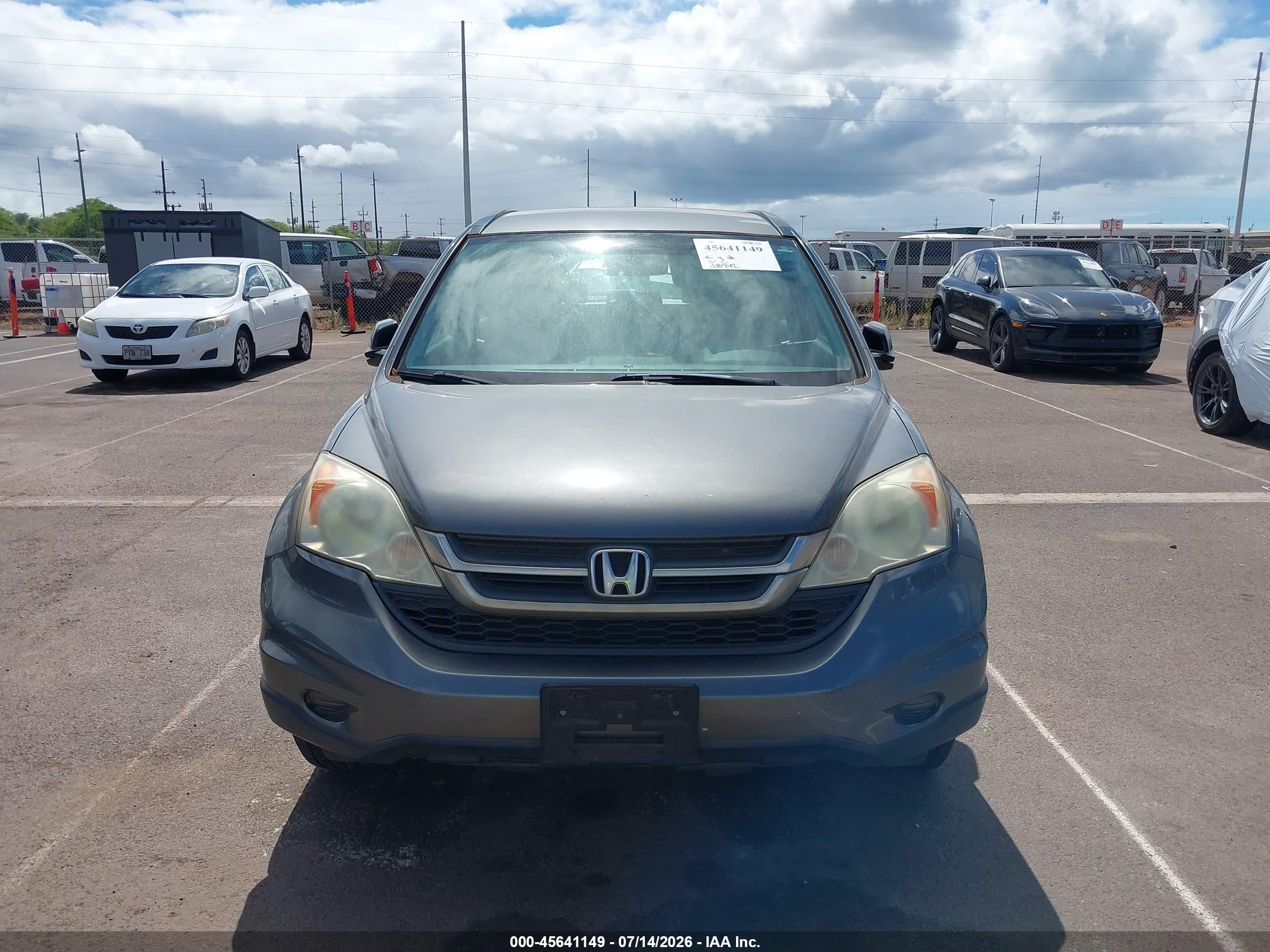 2011 Honda Cr-v Lx Серый vin: 5J6RE4H31BL010935