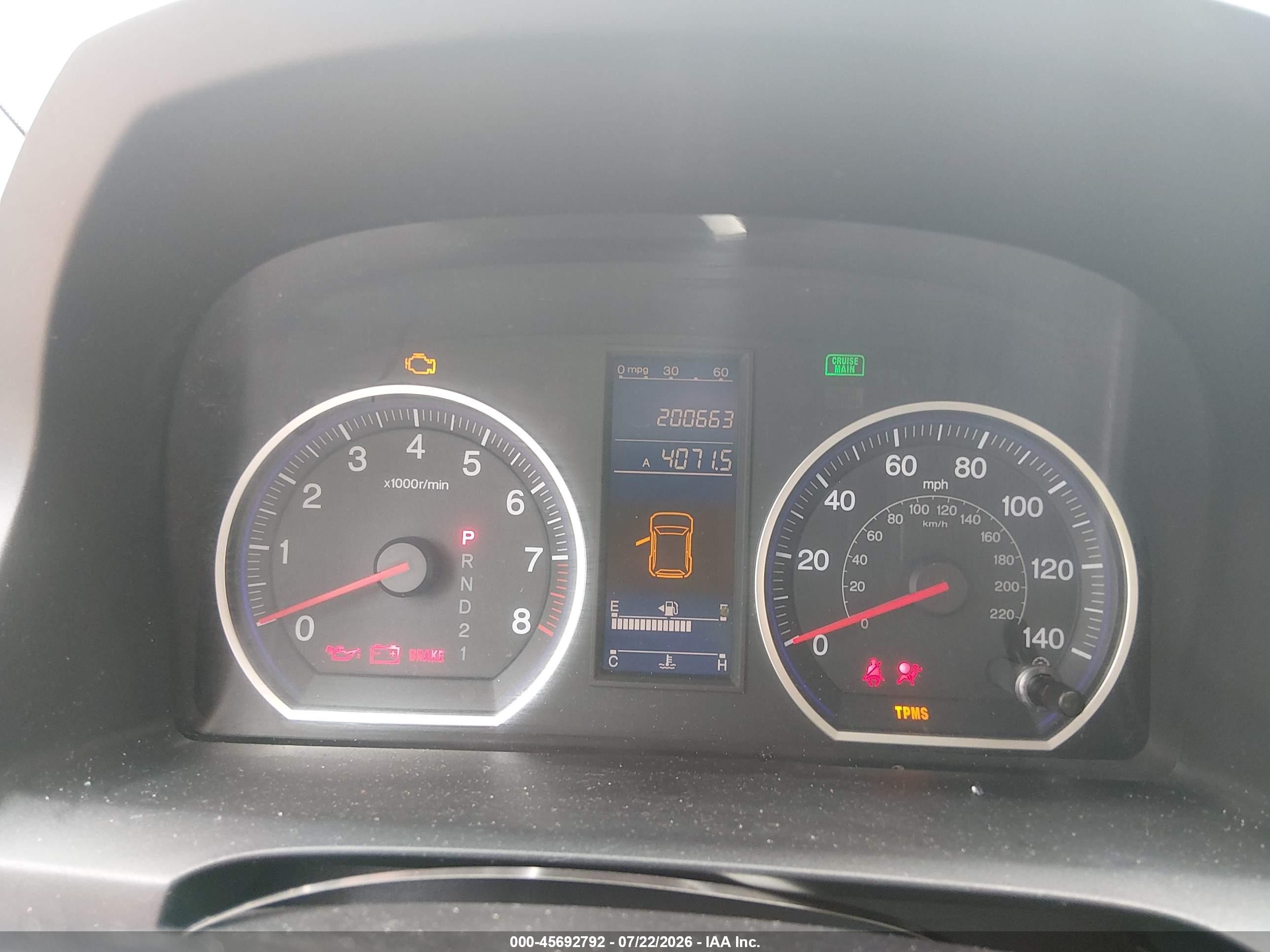 2011 Honda Cr-v Lx Gray vin: 5J6RE4H31BL058953