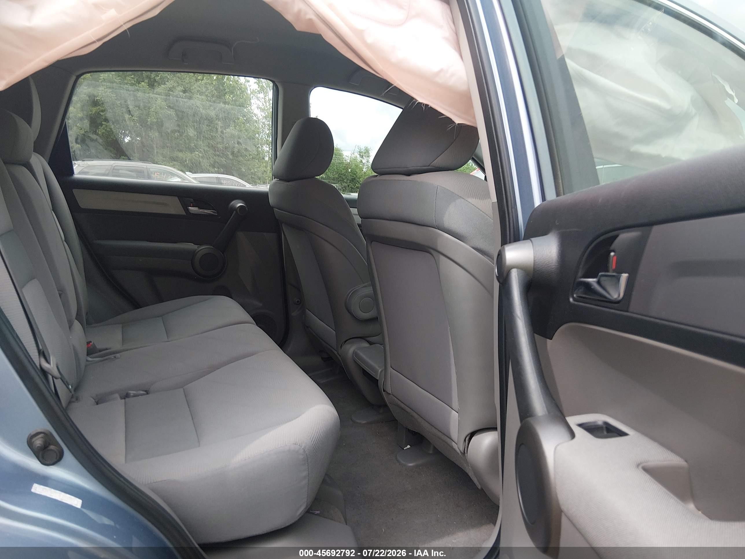 2011 Honda Cr-v Lx Gray vin: 5J6RE4H31BL058953