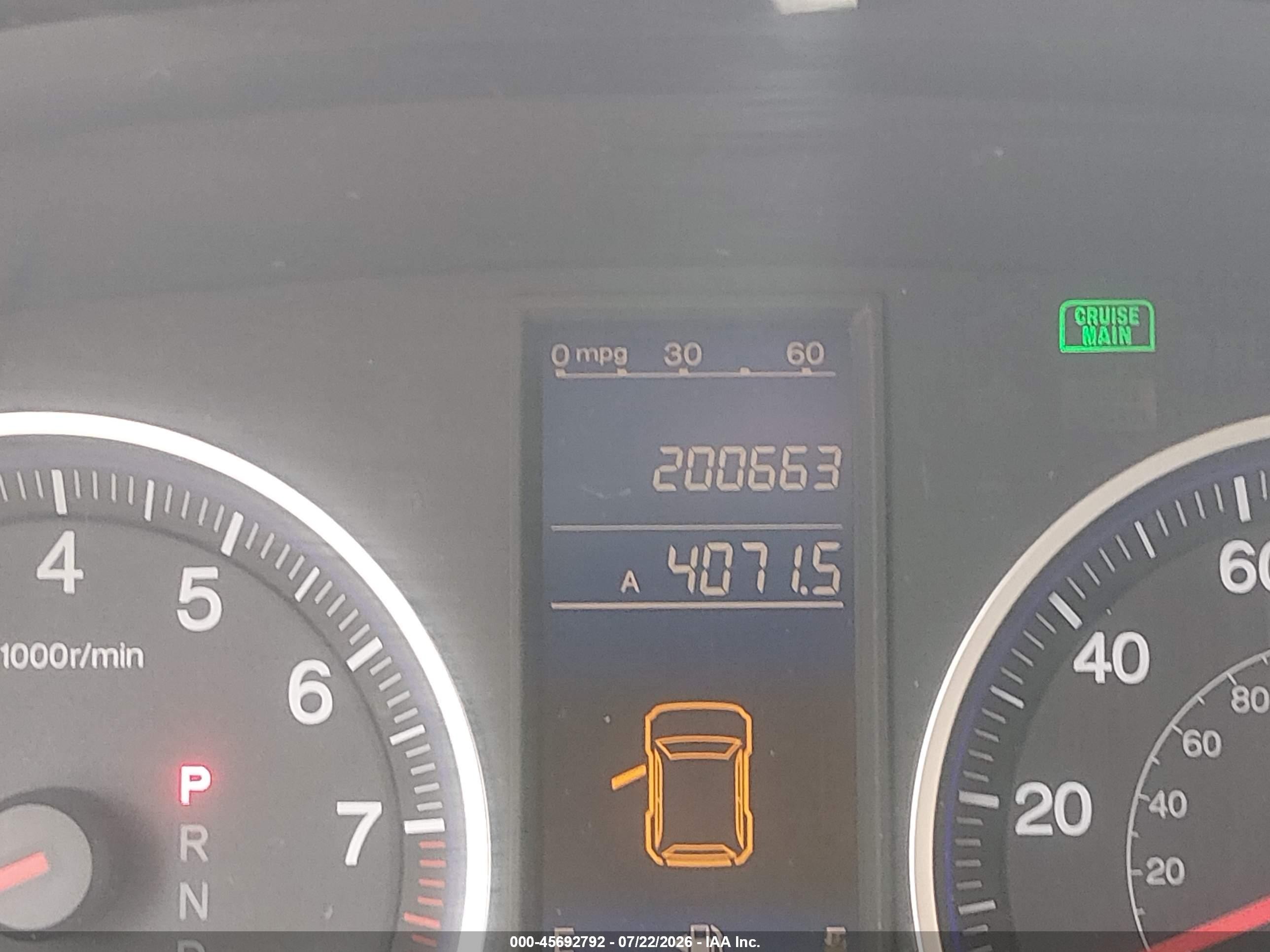 2011 Honda Cr-v Lx Gray vin: 5J6RE4H31BL058953