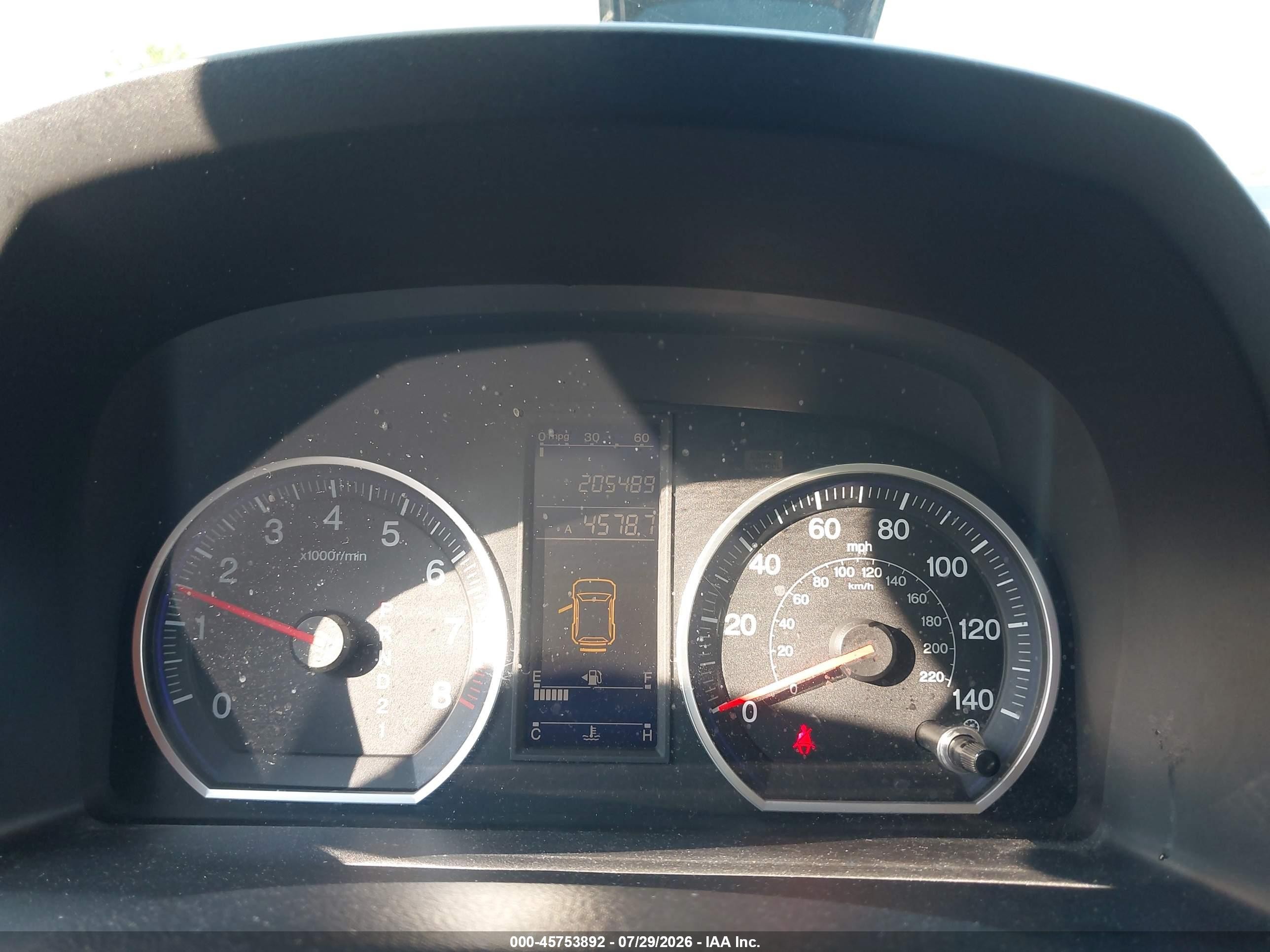 2011 Honda Cr-v Lx Light Blue vin: 5J6RE4H31BL113983