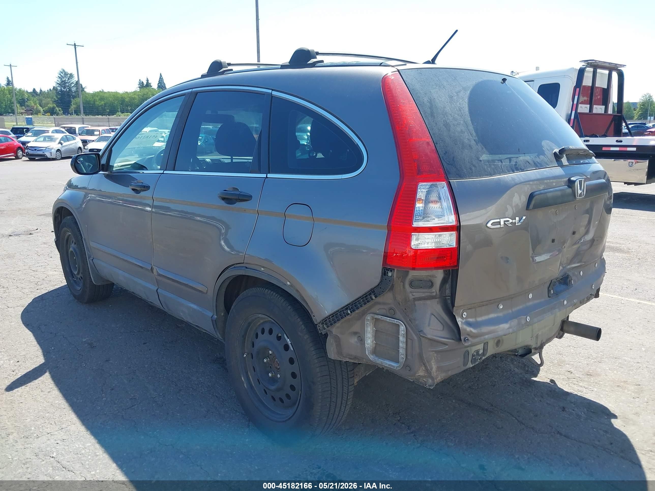 2010 Honda Cr-v Lx Gray vin: 5J6RE4H32AL000669
