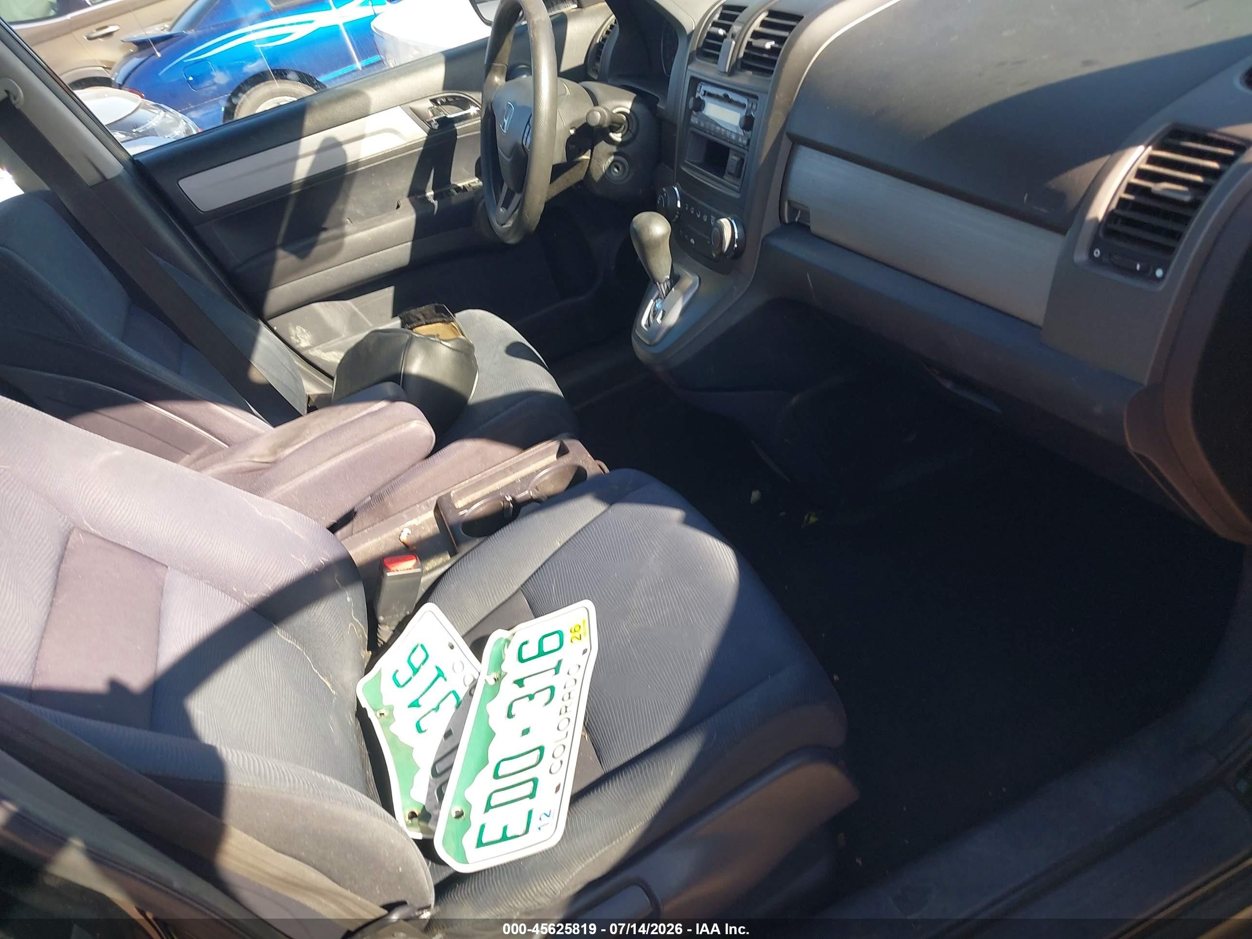 2010 Honda Cr-v Lx Черный vin: 5J6RE4H32AL007895