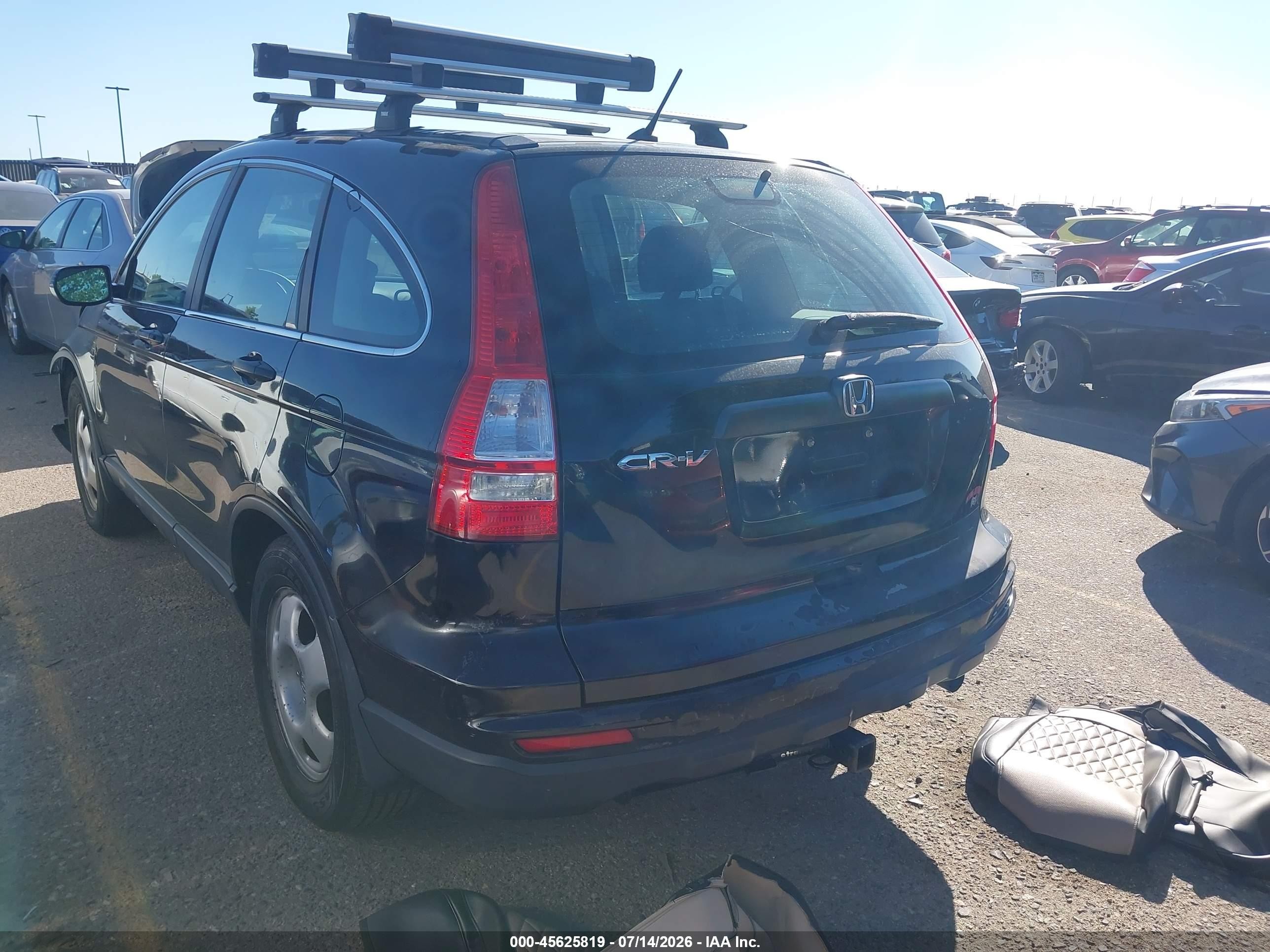2010 Honda Cr-v Lx Черный vin: 5J6RE4H32AL007895