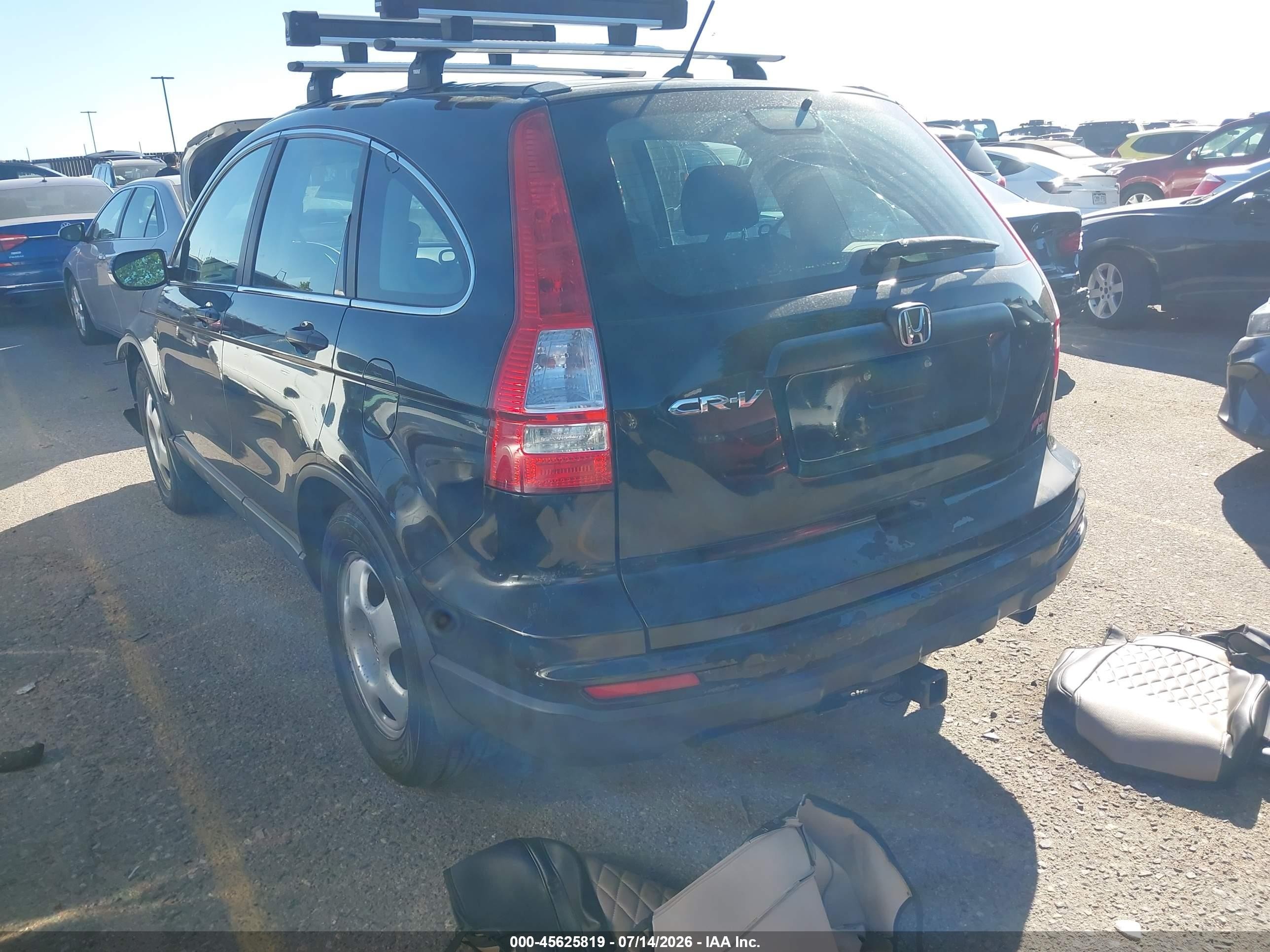 2010 Honda Cr-v Lx Черный vin: 5J6RE4H32AL007895