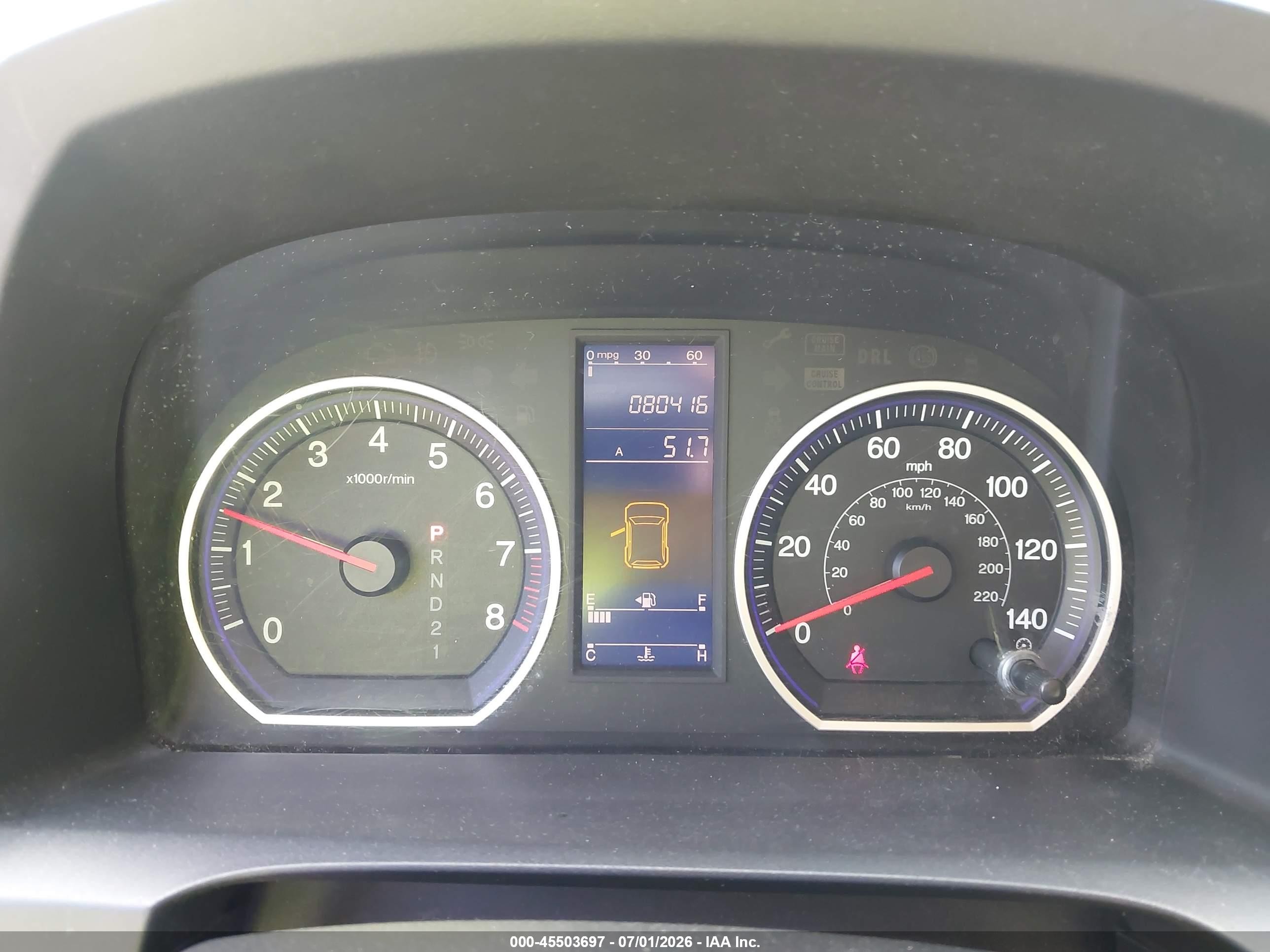 2010 Honda Cr-v Lx Blue vin: 5J6RE4H32AL037799