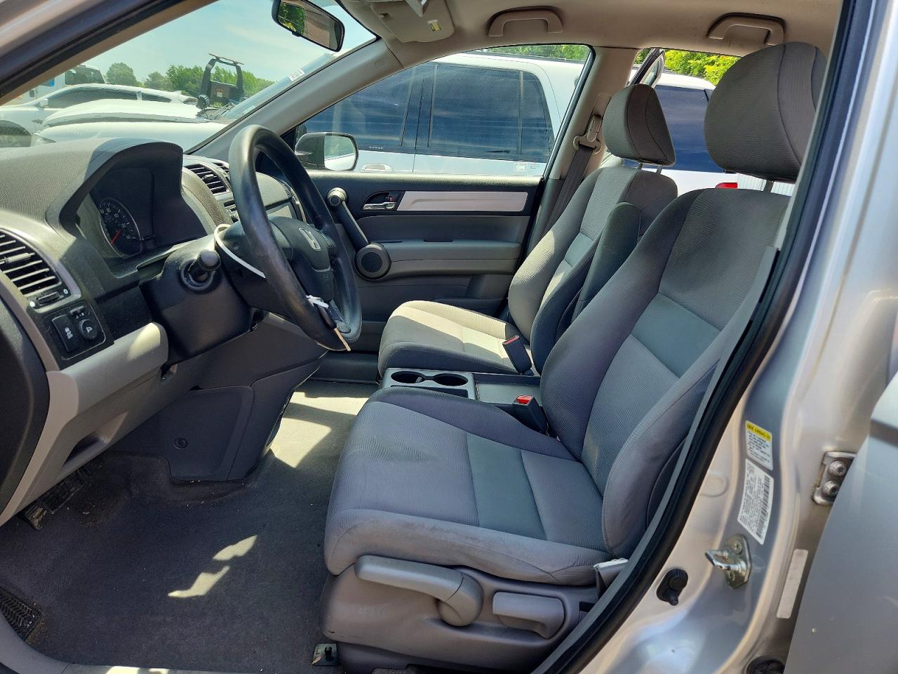 2010 Honda Cr-v Lx Silver vin: 5J6RE4H32AL043487