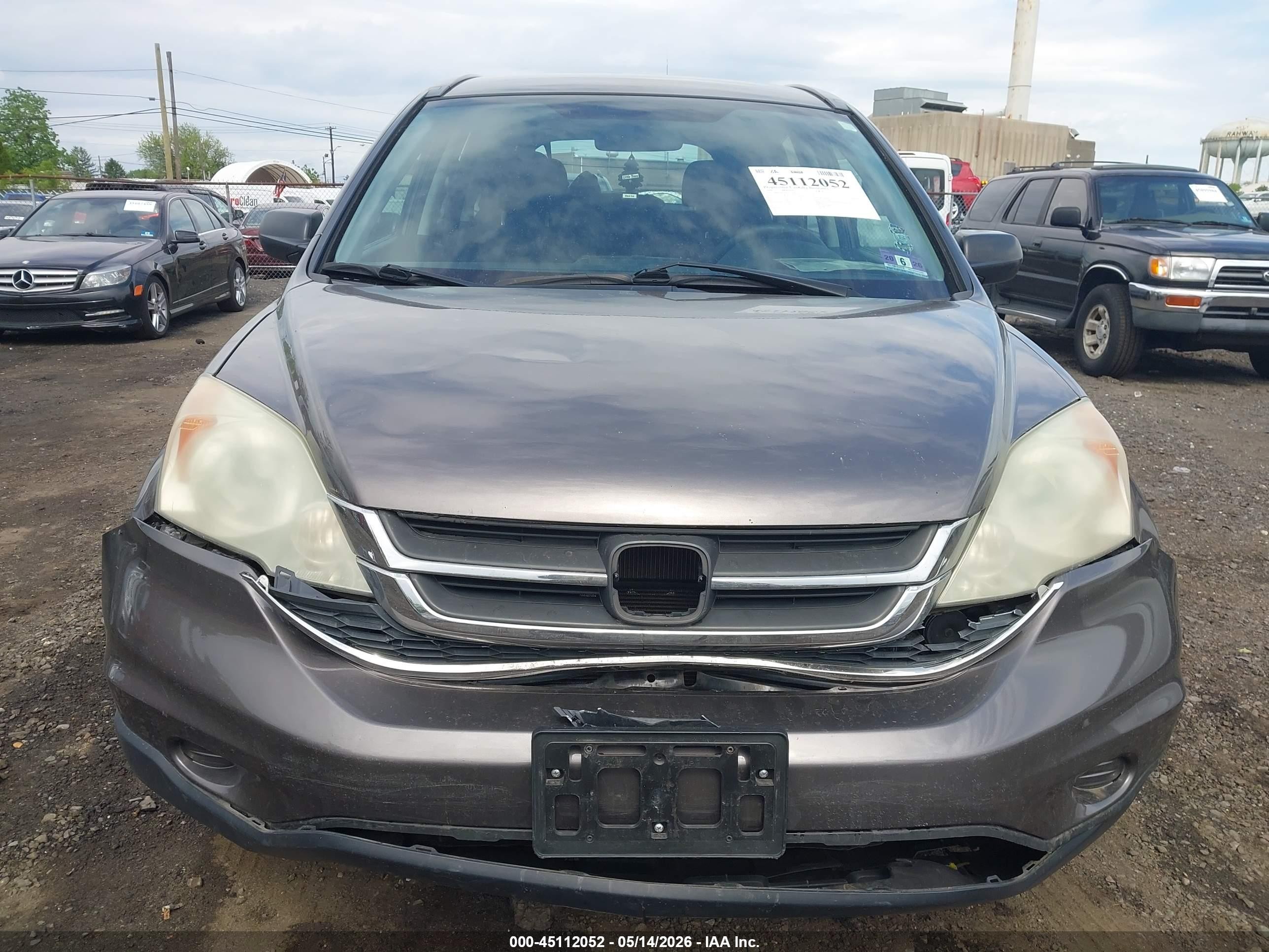 2010 Honda Cr-v Lx Gray vin: 5J6RE4H32AL072018