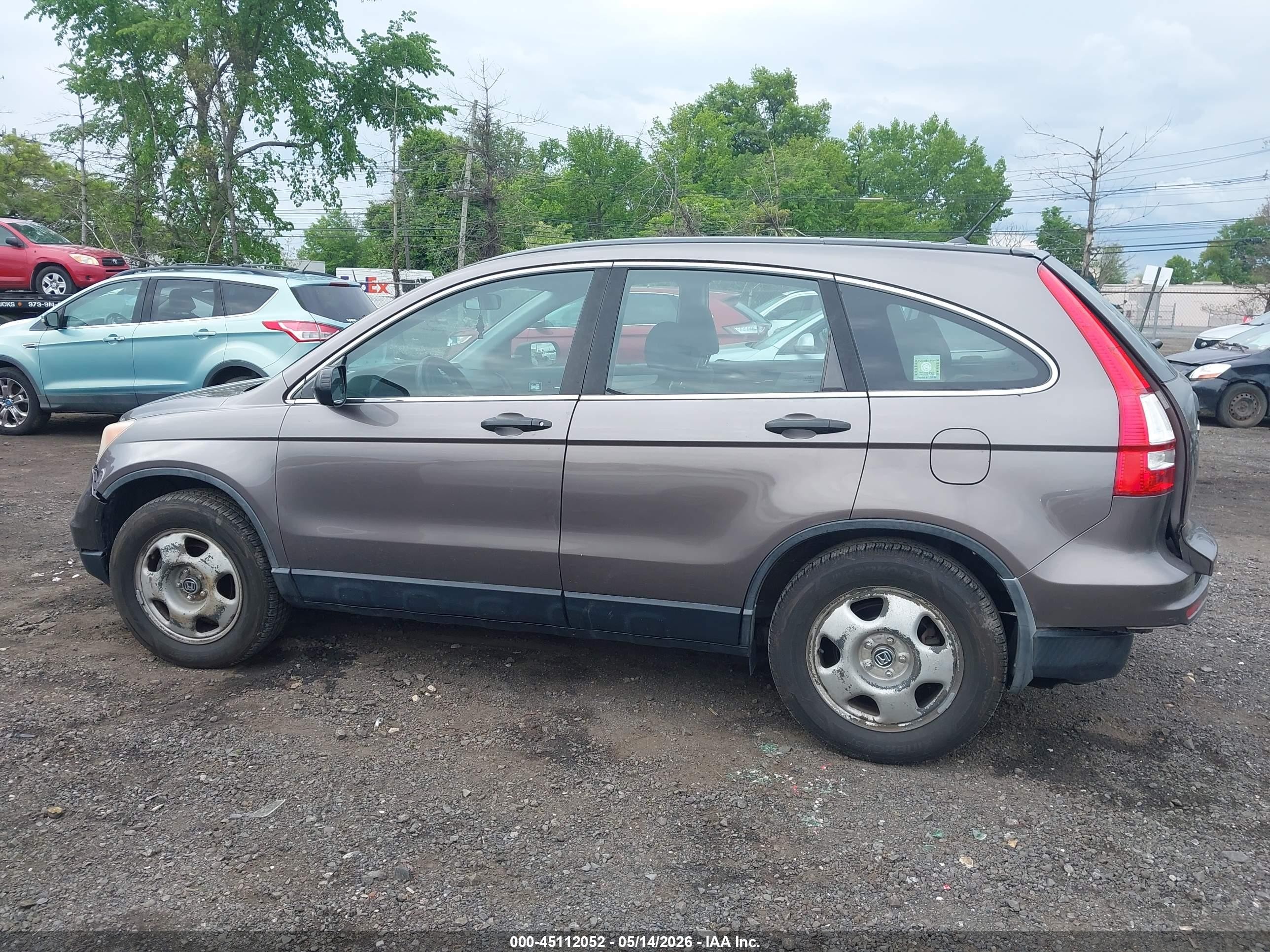 2010 Honda Cr-v Lx Gray vin: 5J6RE4H32AL072018