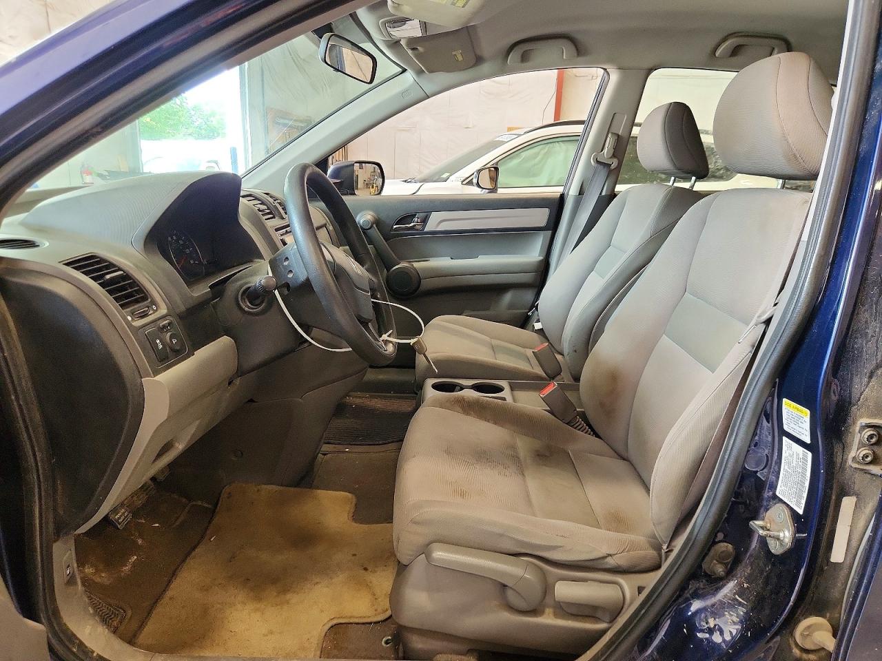2011 Honda Cr-v Lx Blue vin: 5J6RE4H32BL014735