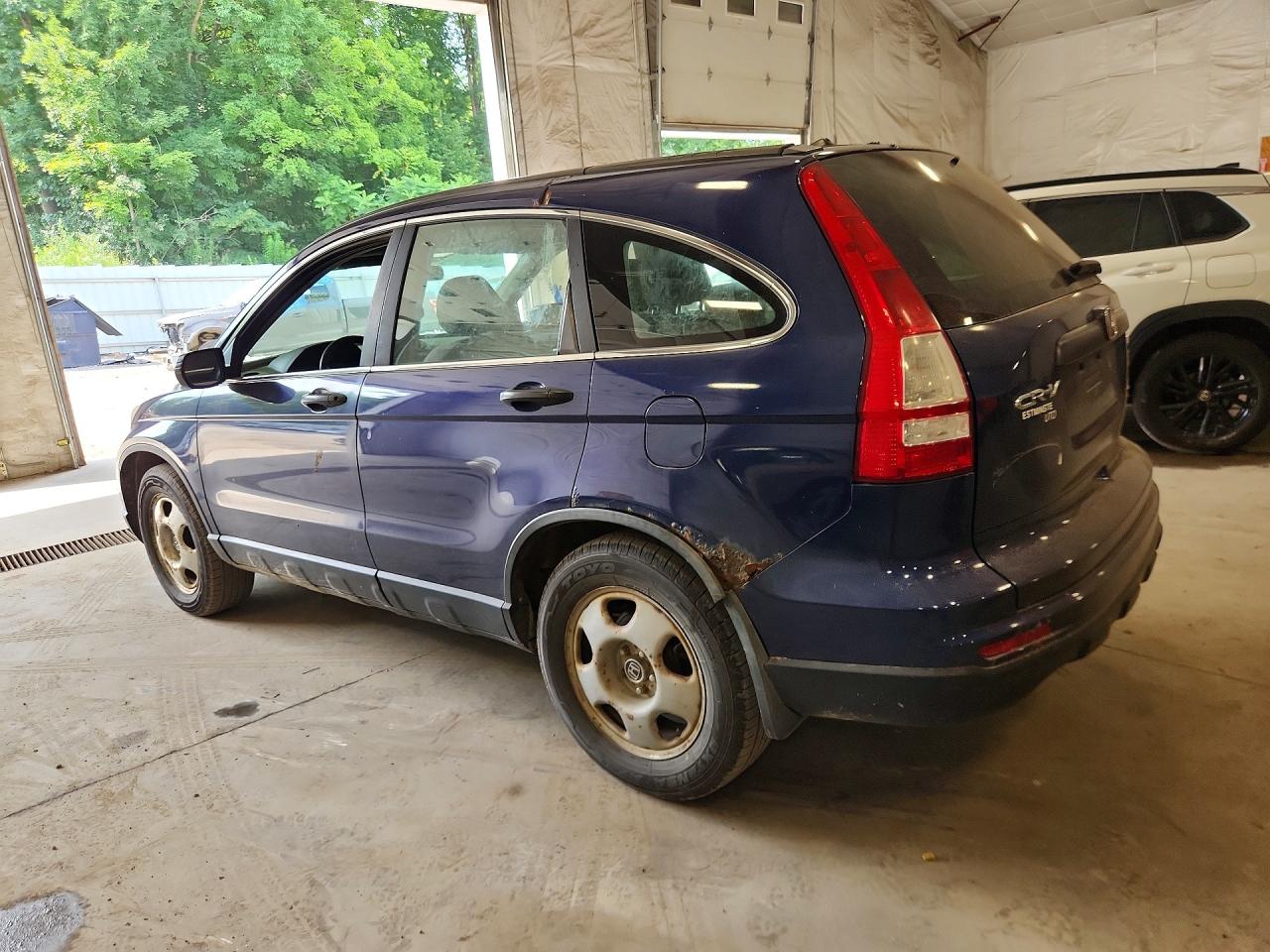 2011 Honda Cr-v Lx Blue vin: 5J6RE4H32BL014735