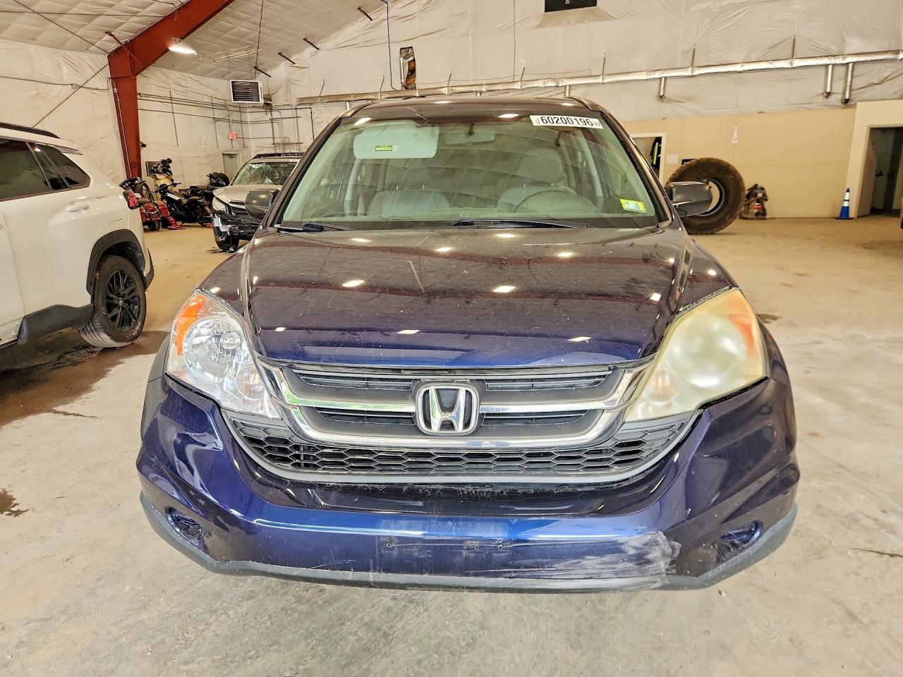 2011 Honda Cr-v Lx Blue vin: 5J6RE4H32BL014735