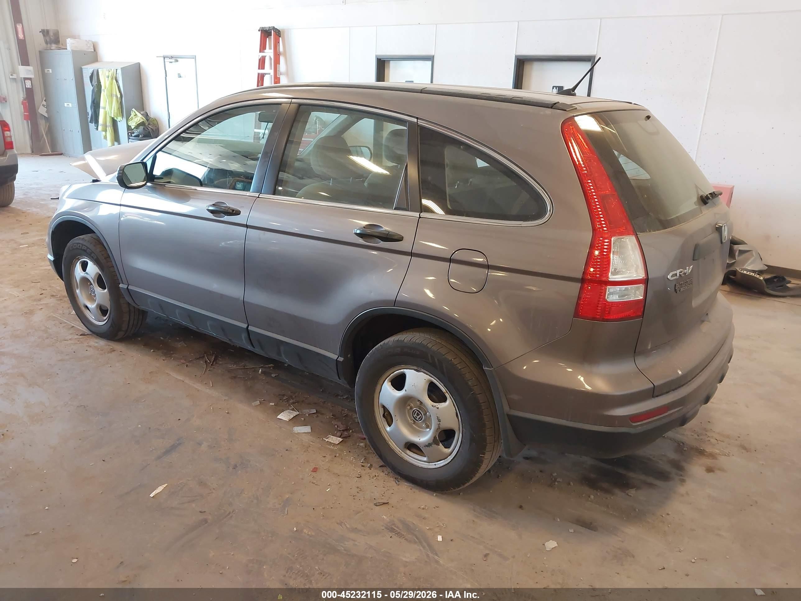 2011 Honda Cr-v Lx Gray vin: 5J6RE4H32BL034922