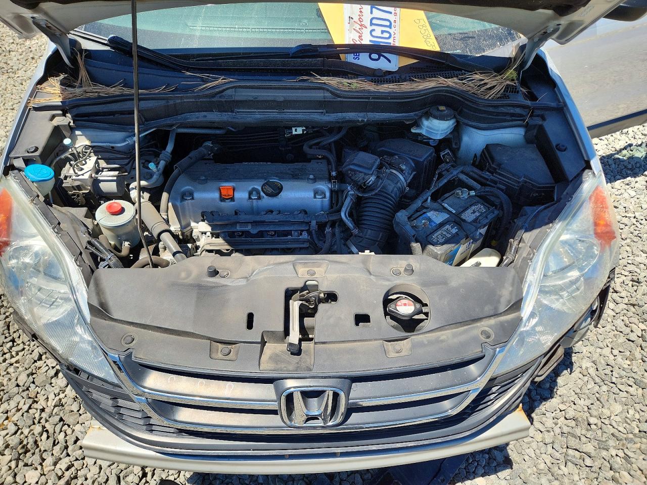 2011 Honda Cr-v Lx Silver vin: 5J6RE4H32BL038937