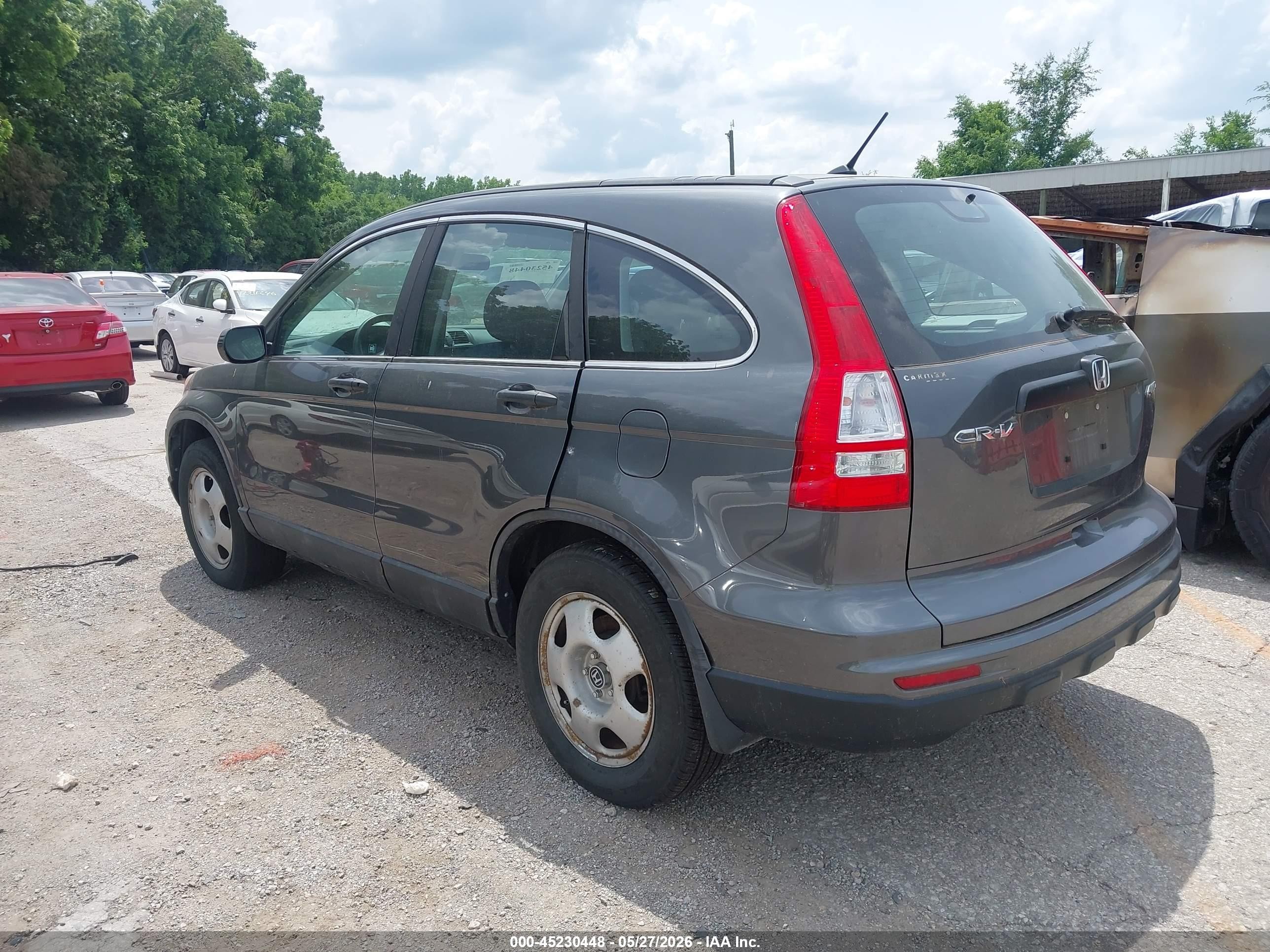 2011 Honda Cr-v Lx Black vin: 5J6RE4H32BL087622