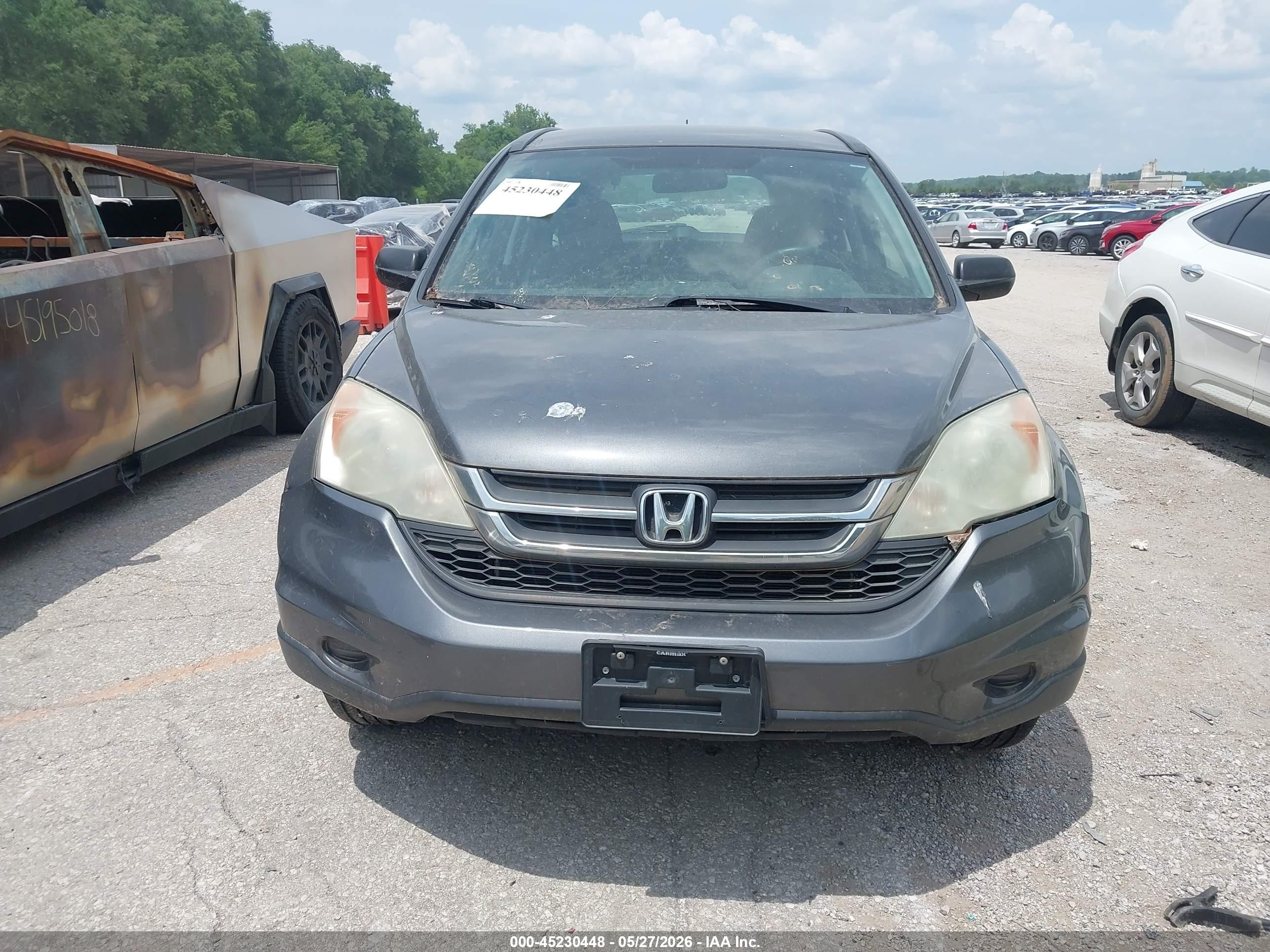 2011 Honda Cr-v Lx Black vin: 5J6RE4H32BL087622