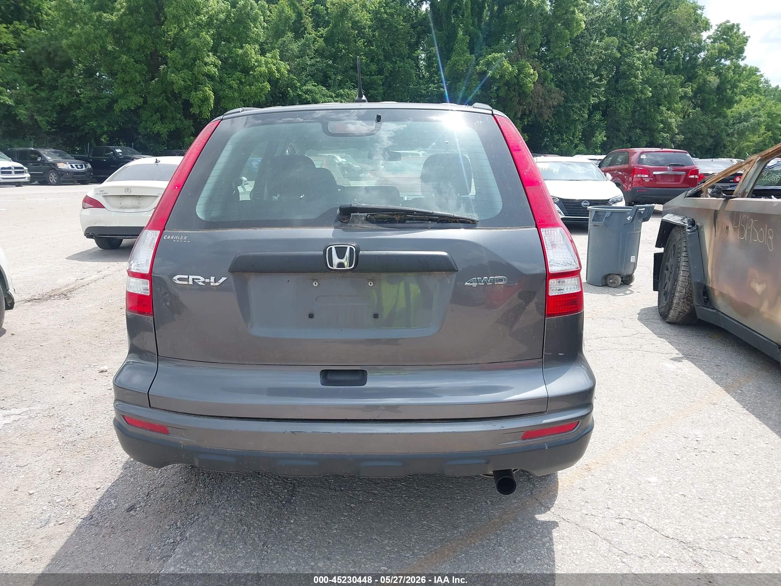 2011 Honda Cr-v Lx Black vin: 5J6RE4H32BL087622